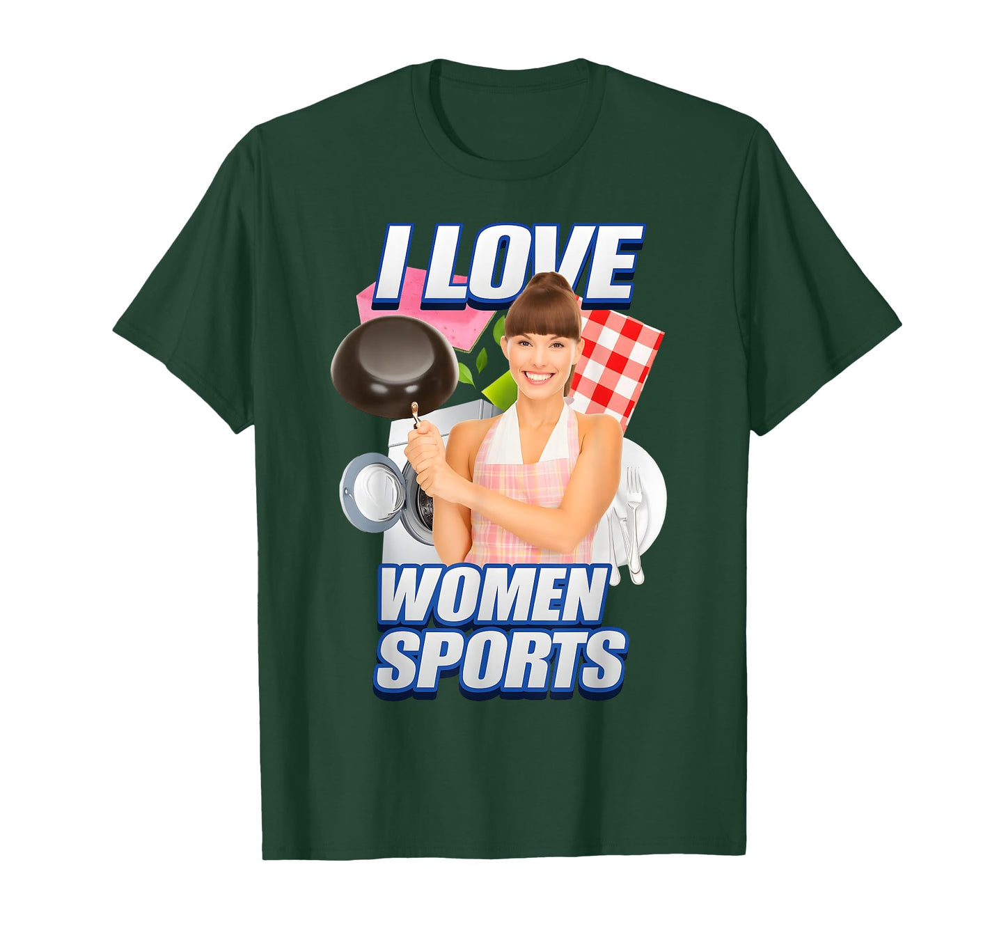 I Love Women Sports X Only Milf Love Date Fans Women Sports T-Shirt