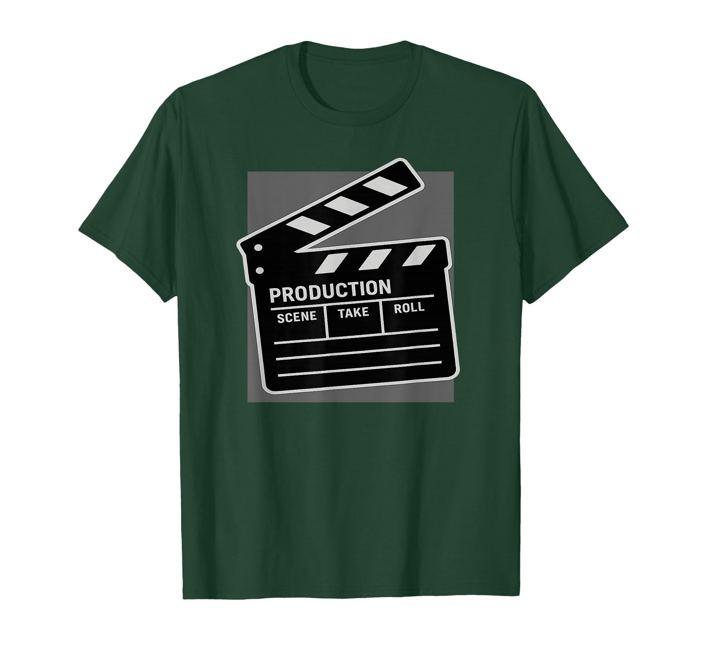 Lights Camera Action Clapperboard Production Life Filmmakers T-Shirt