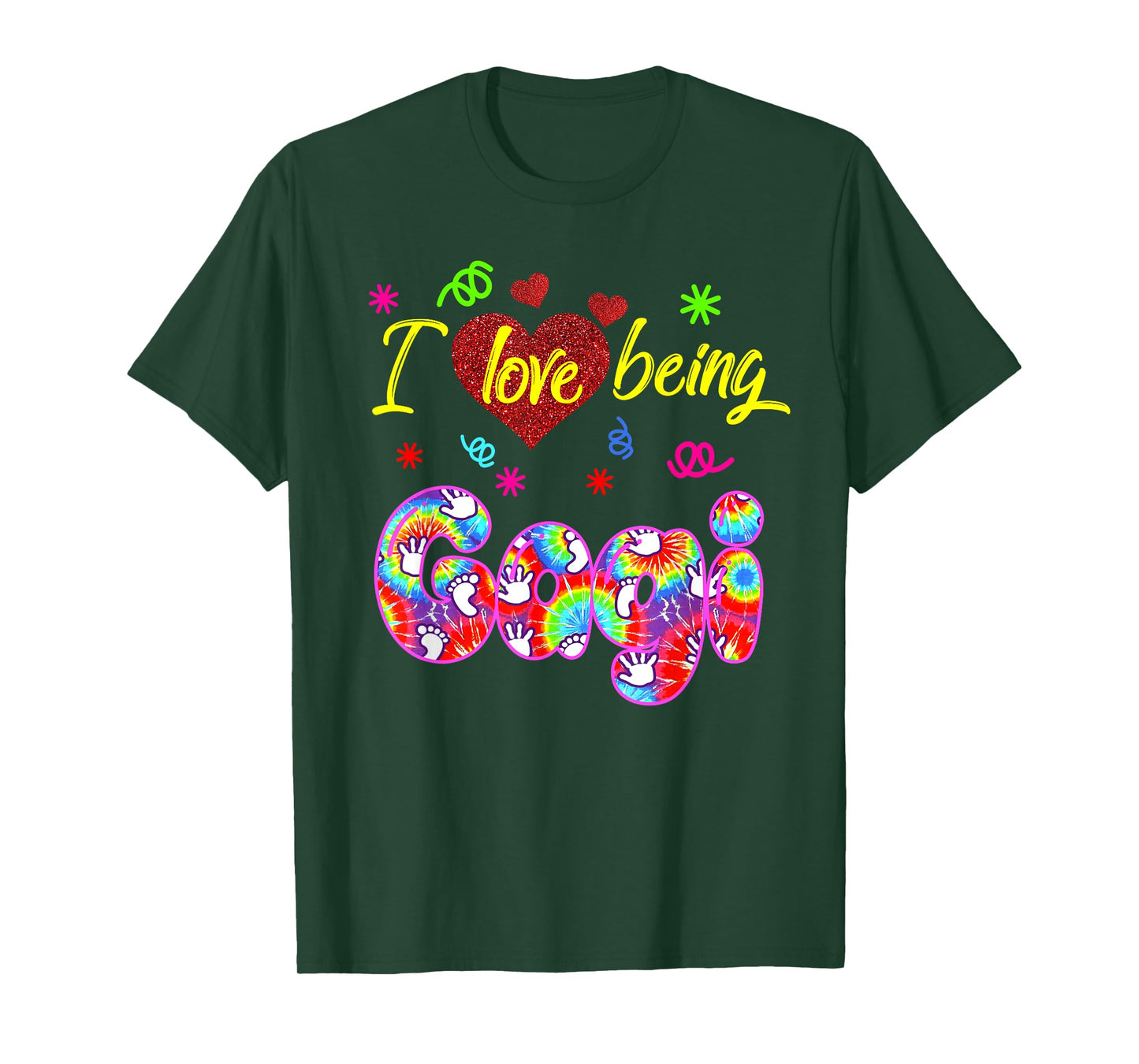 I Love Being Gagi Grandma Nickname T-Shirt