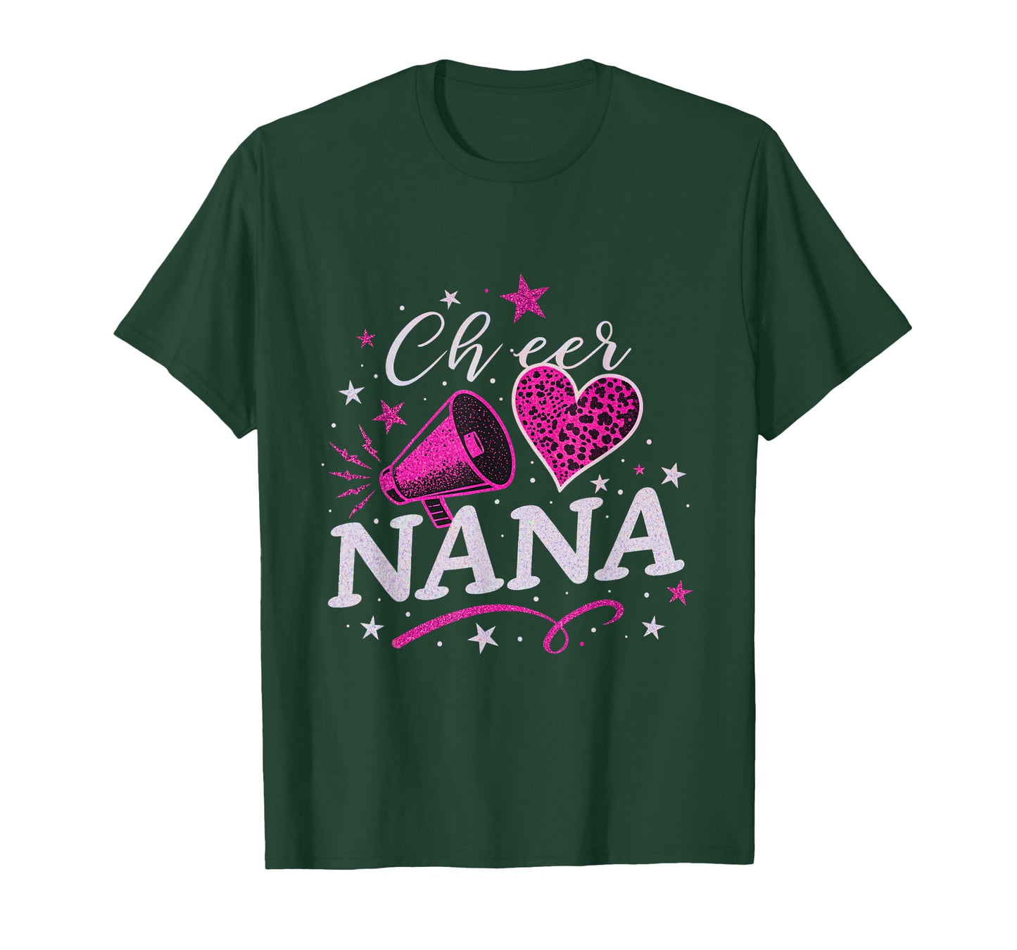Cheer Nana for Mother's Day Cheerleader Grandma Pride T-Shirt
