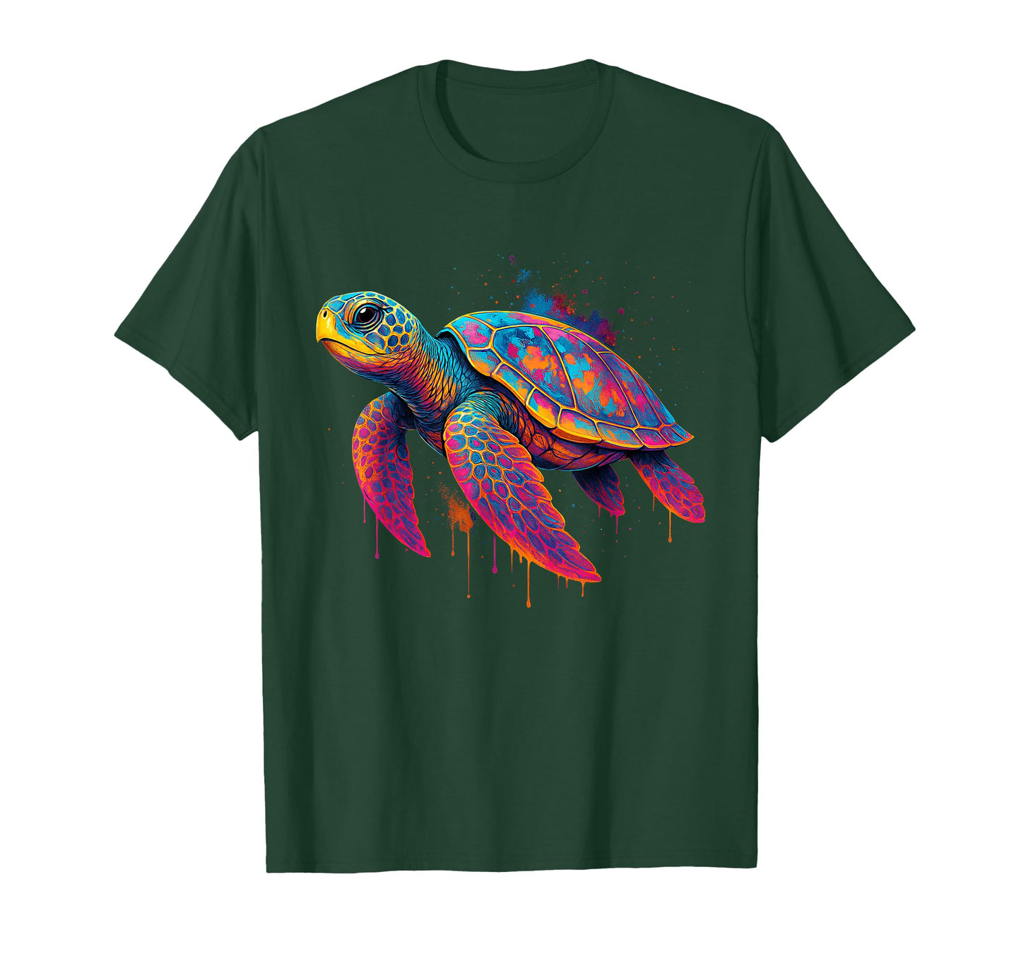 Turtle Ocean Beach Sea Lover Summer Mens Women Kids T-Shirt
