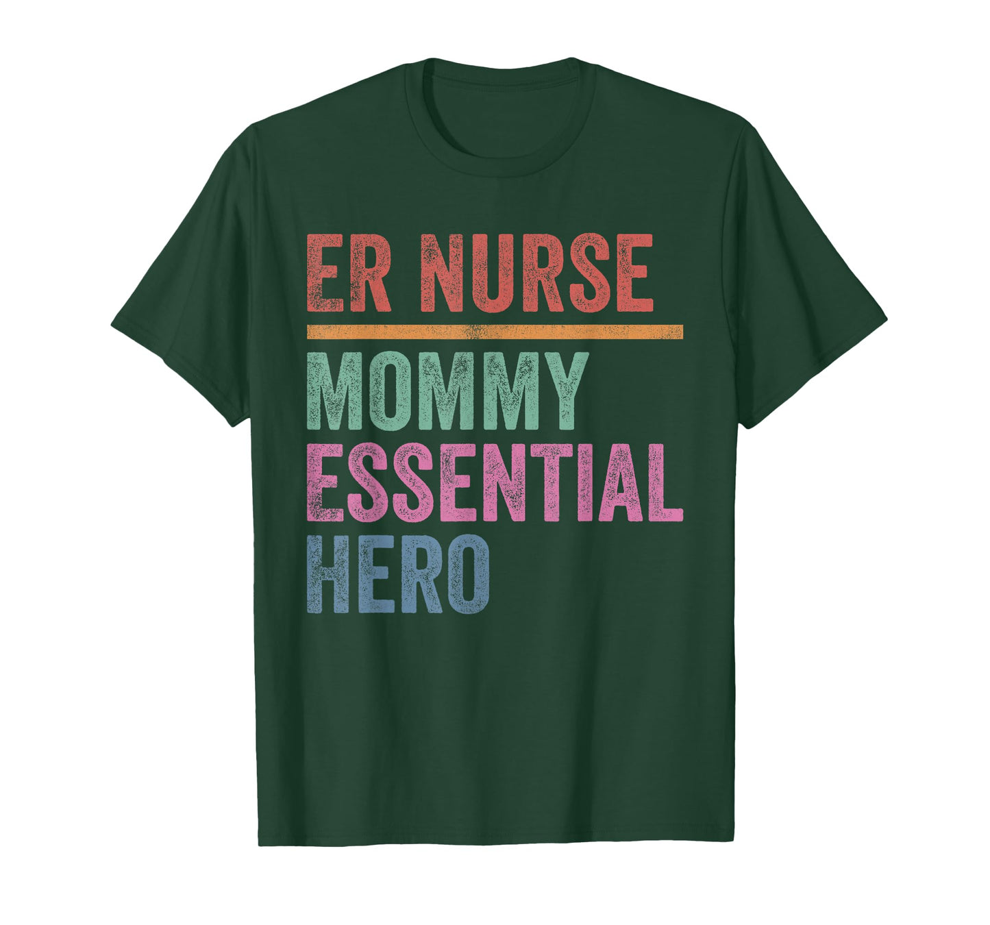 ER Nurse Mommy Essential Hero Vintage T-Shirt