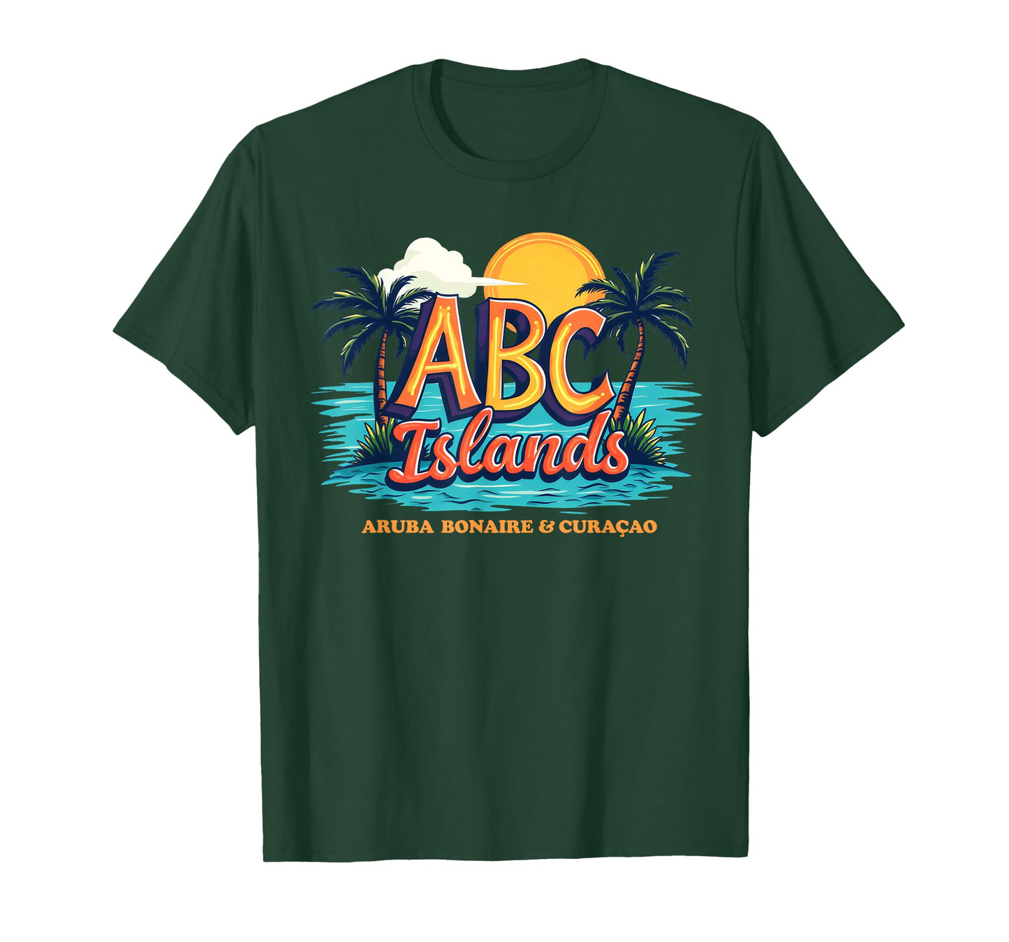 Aruba Bonaire Curacao Cruise Vacation Caribbean ABC Islands T-Shirt