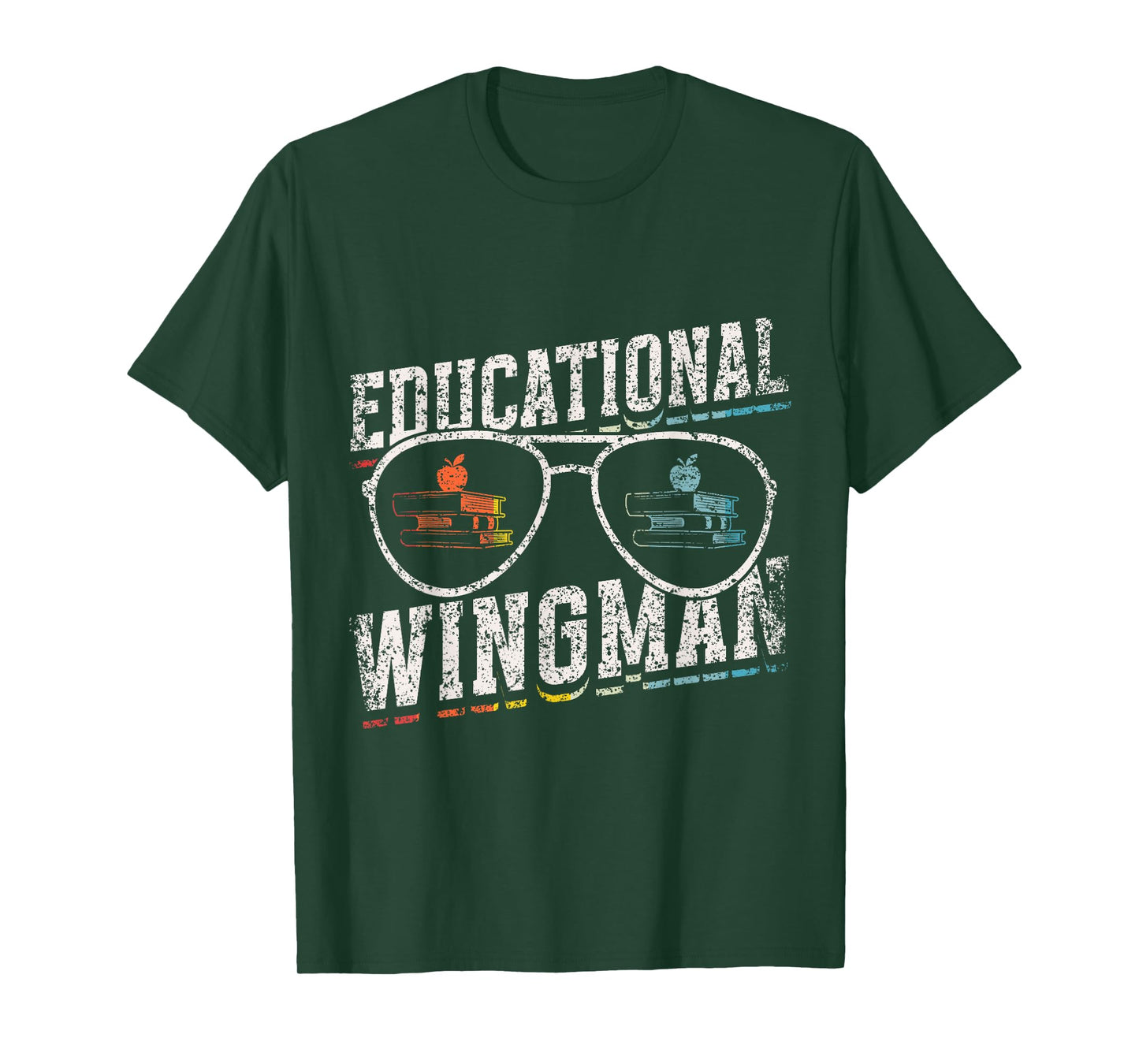 Educational Wingman Assisting Teacher Teaching Assistant T-Shirt