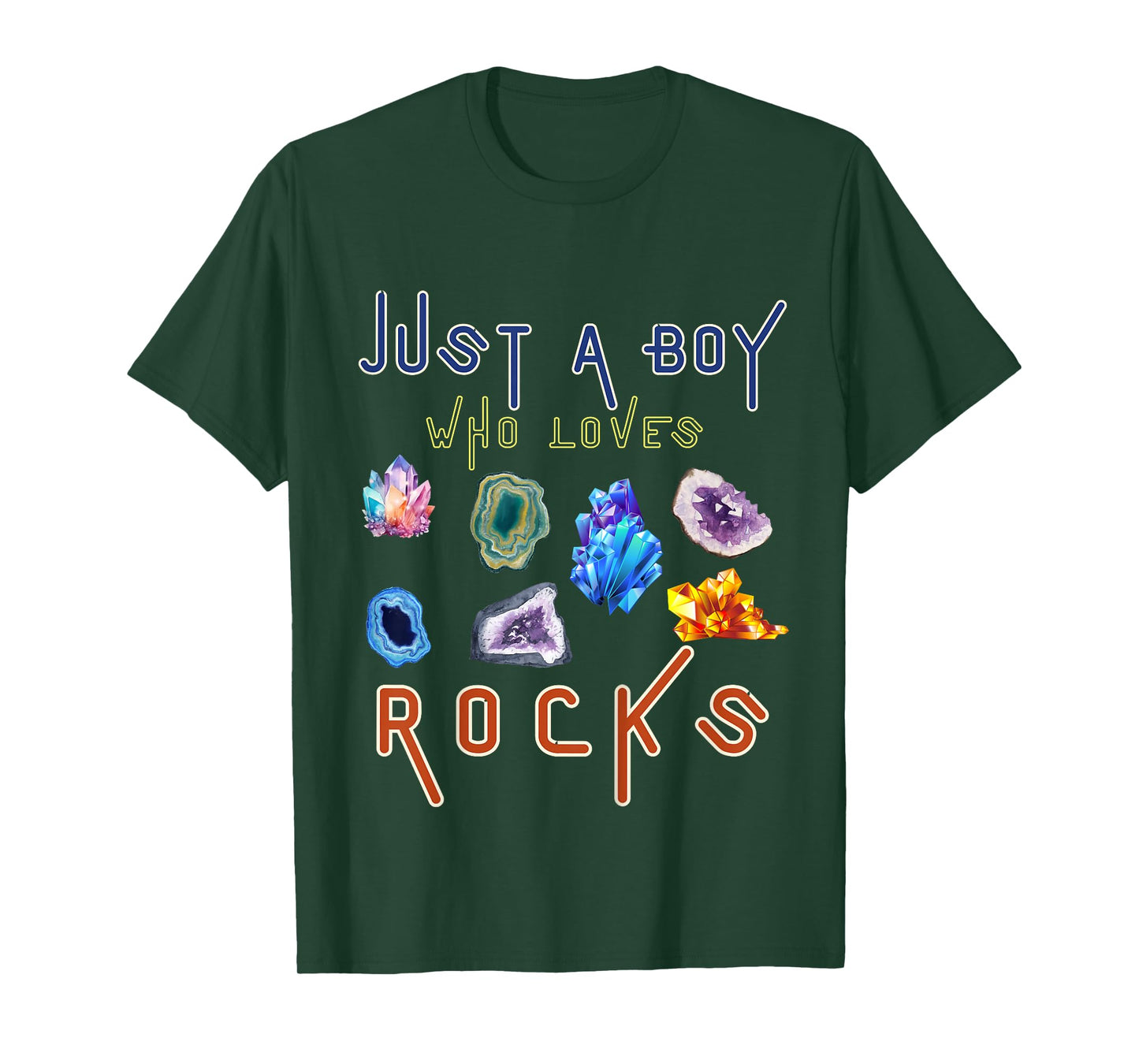 Rock Lover Collector Funny Geologist Crystal Geodes Lover T-Shirt