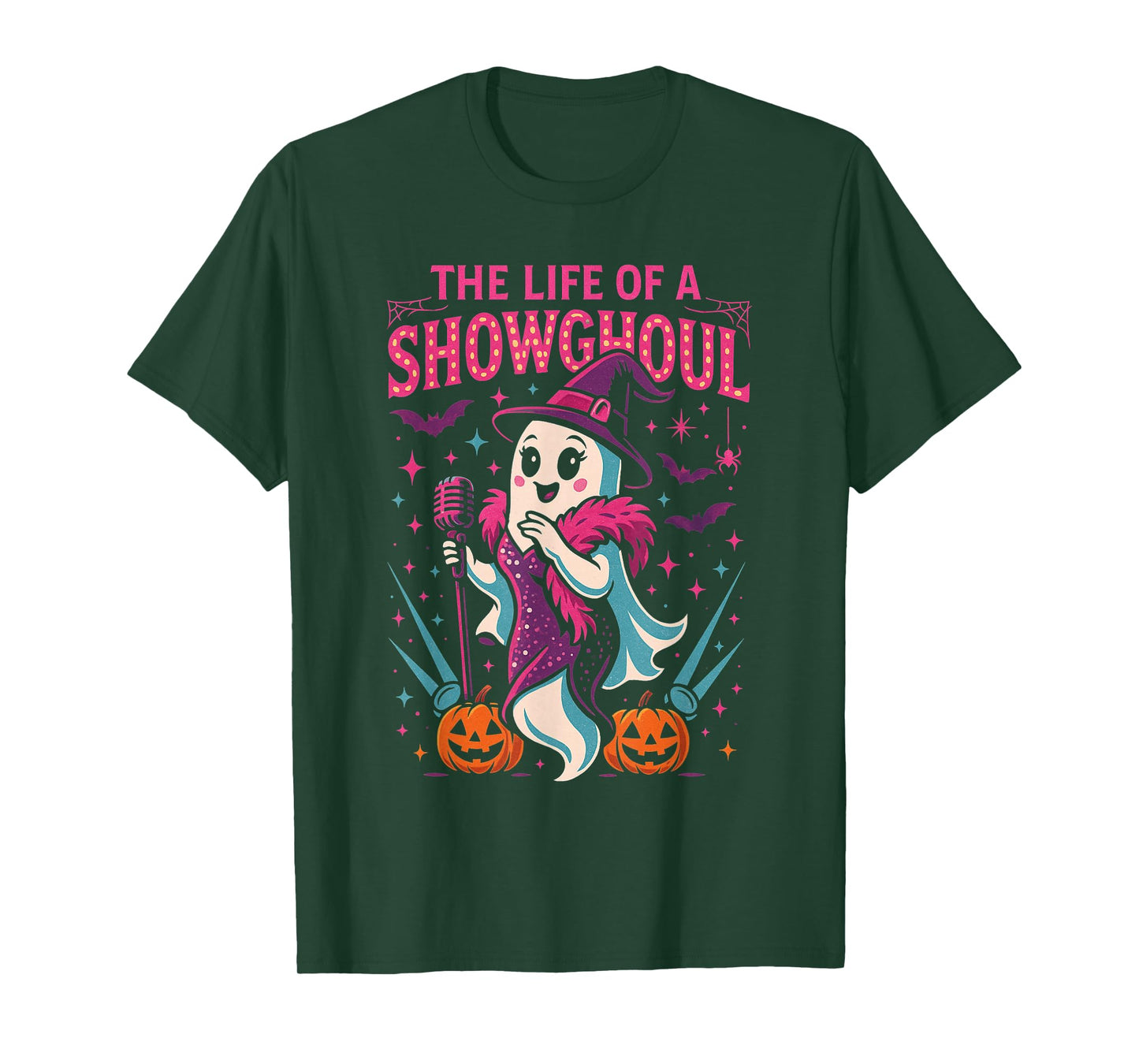 Life of a Showghoul Halloween Costume Fun Kids Print T-Shirt