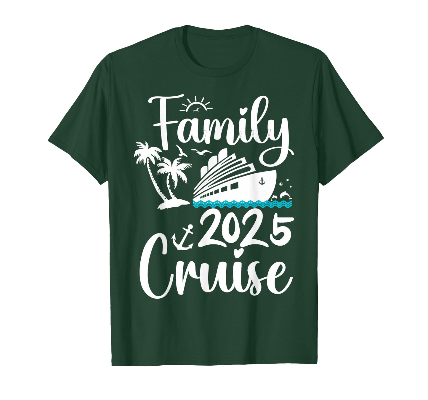 Cruise Family 2025 Squad Vacation Matching Family Group T-Shirt