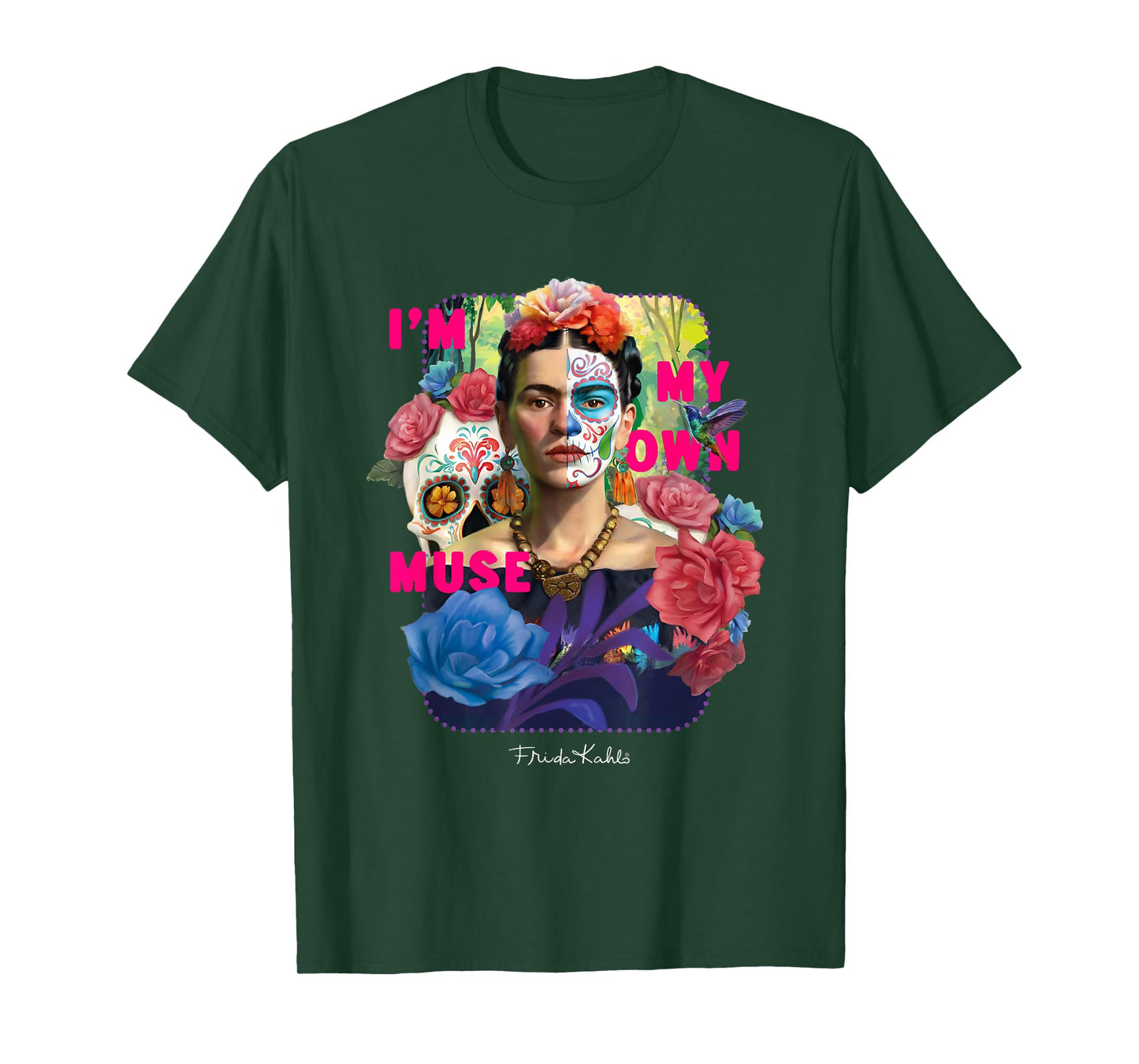 I am my own muse - Frida Kahlo T-Shirt