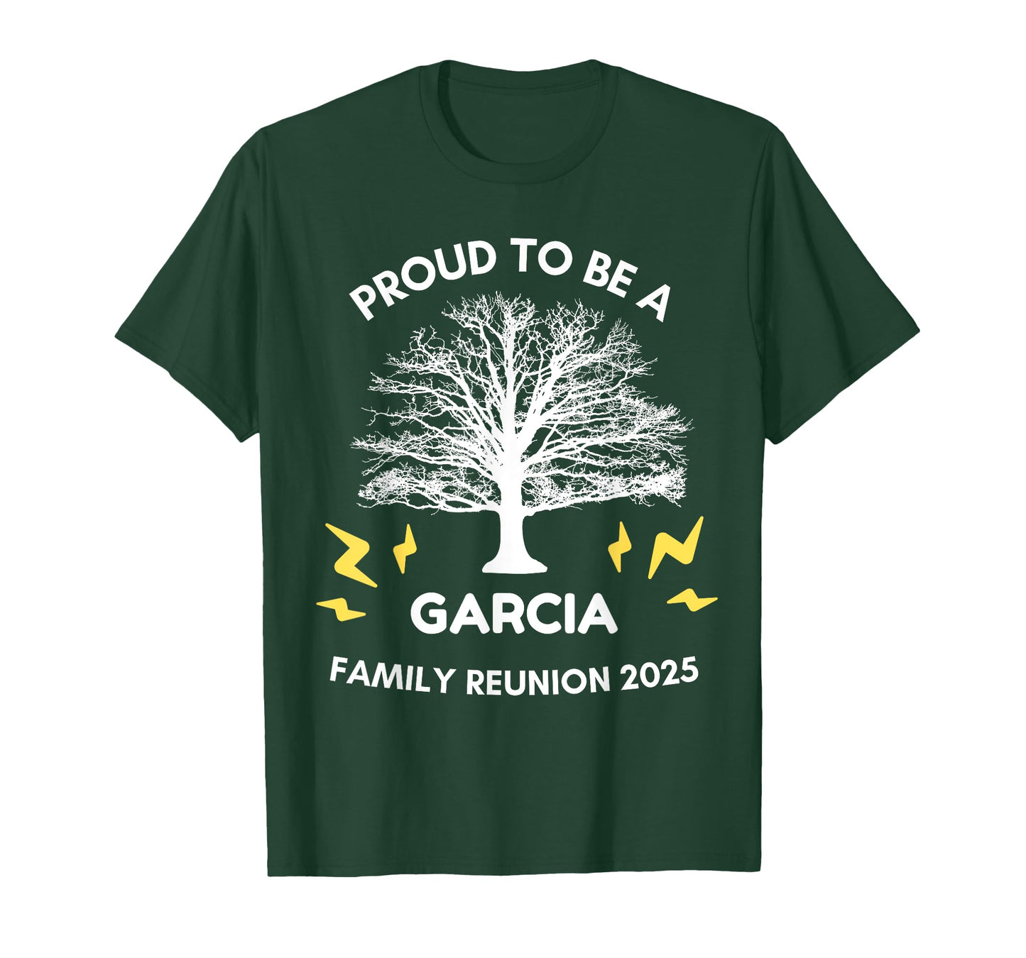 2025 GARCIA Family Reunion Gathering Family Tree Matching T-Shirt