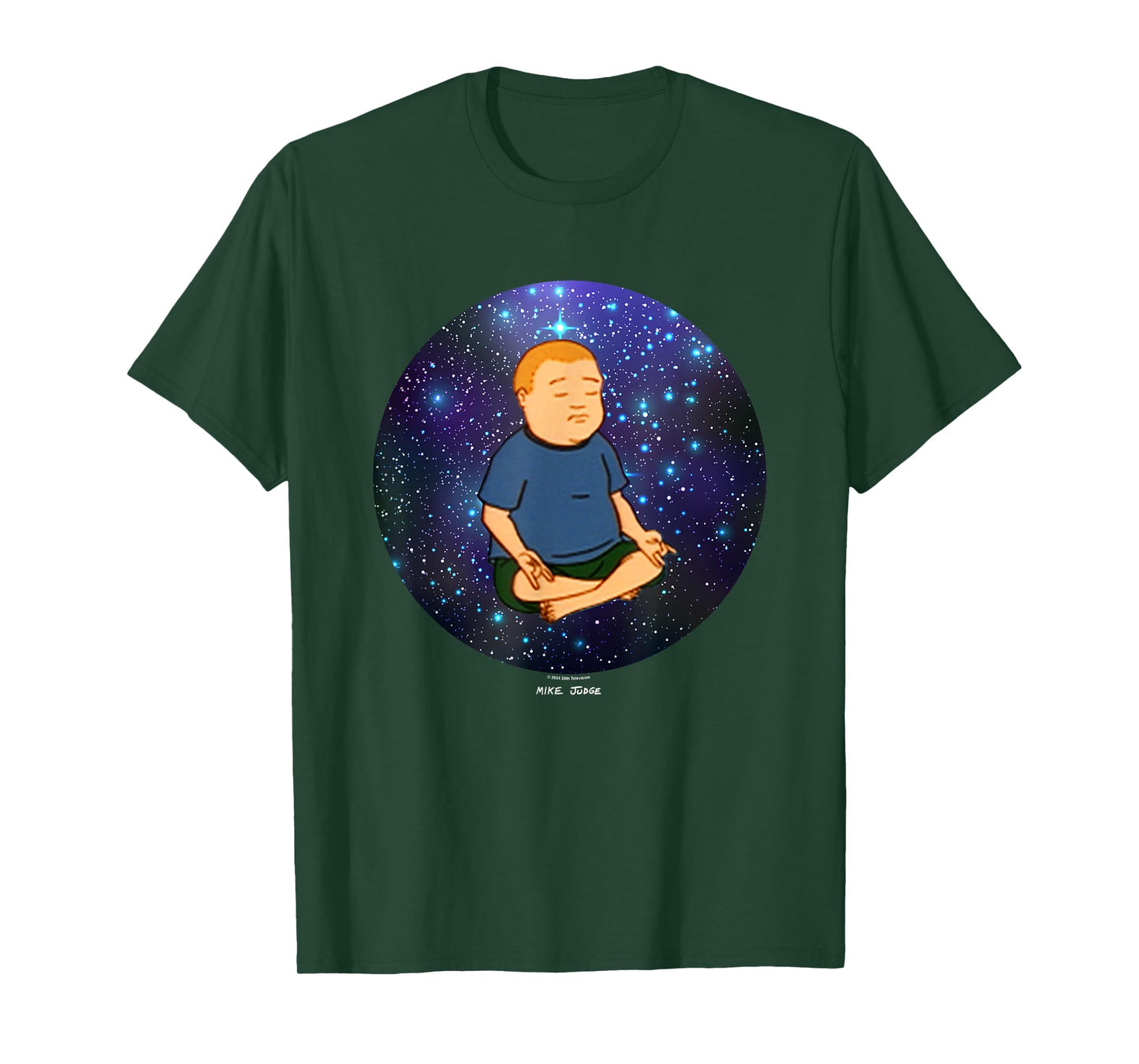 King Of The Hill Bobby Inner Space Peace Big Chest Poster T-Shirt