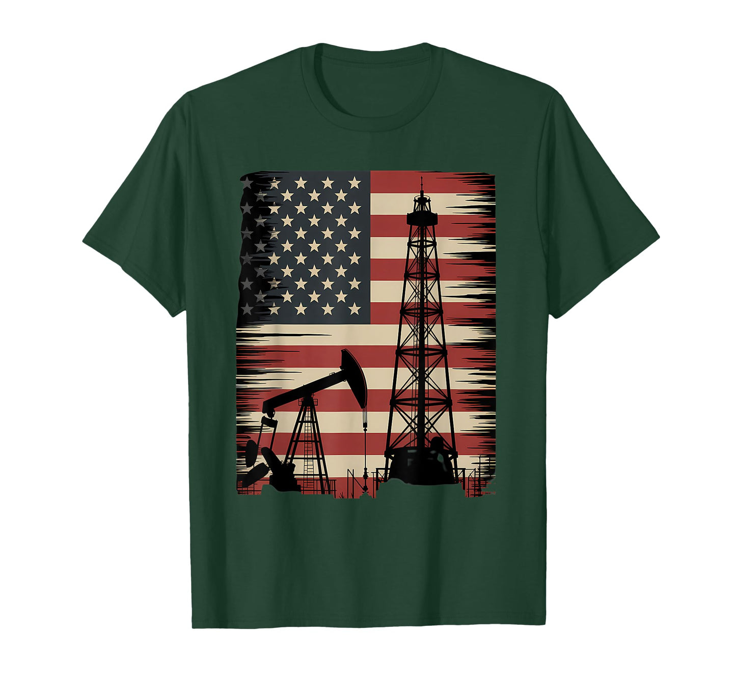 Oil Rig Worker Oil Worker Oilman Oilfield Drilling T-Shirt