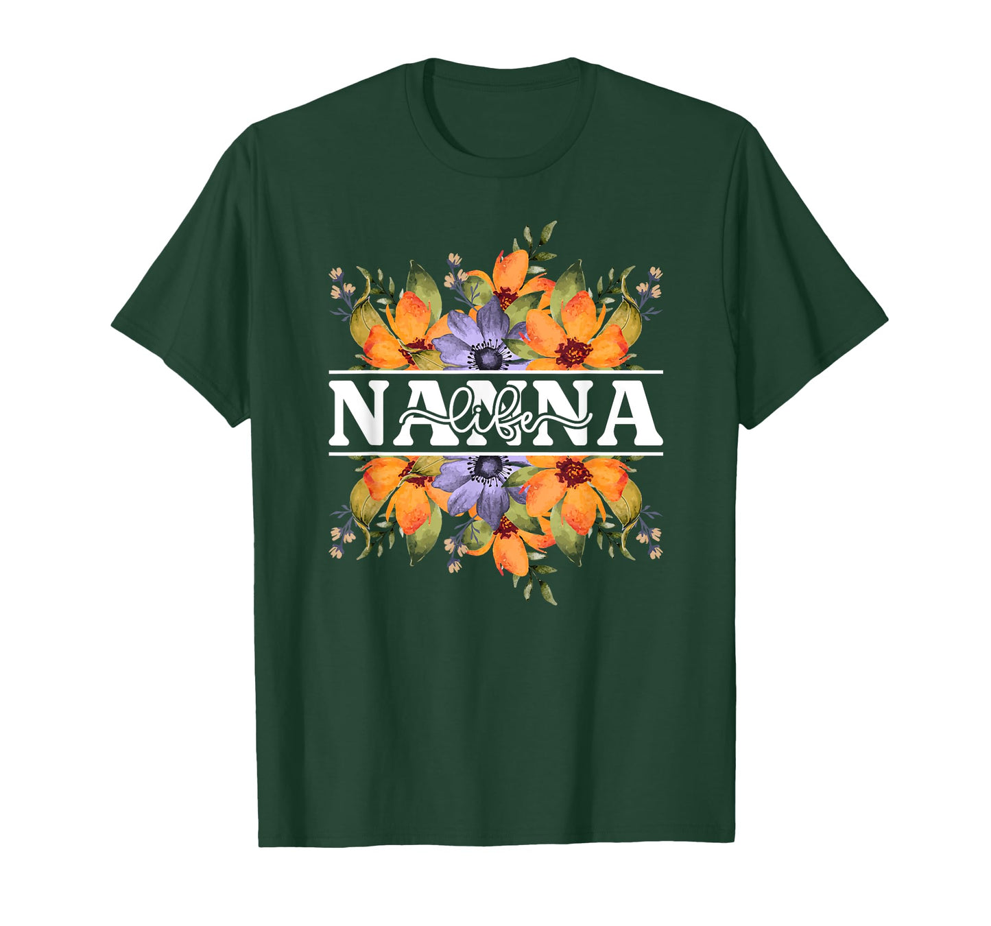 Nanna Life Nanna Grandma Nanna Grandmother T-Shirt