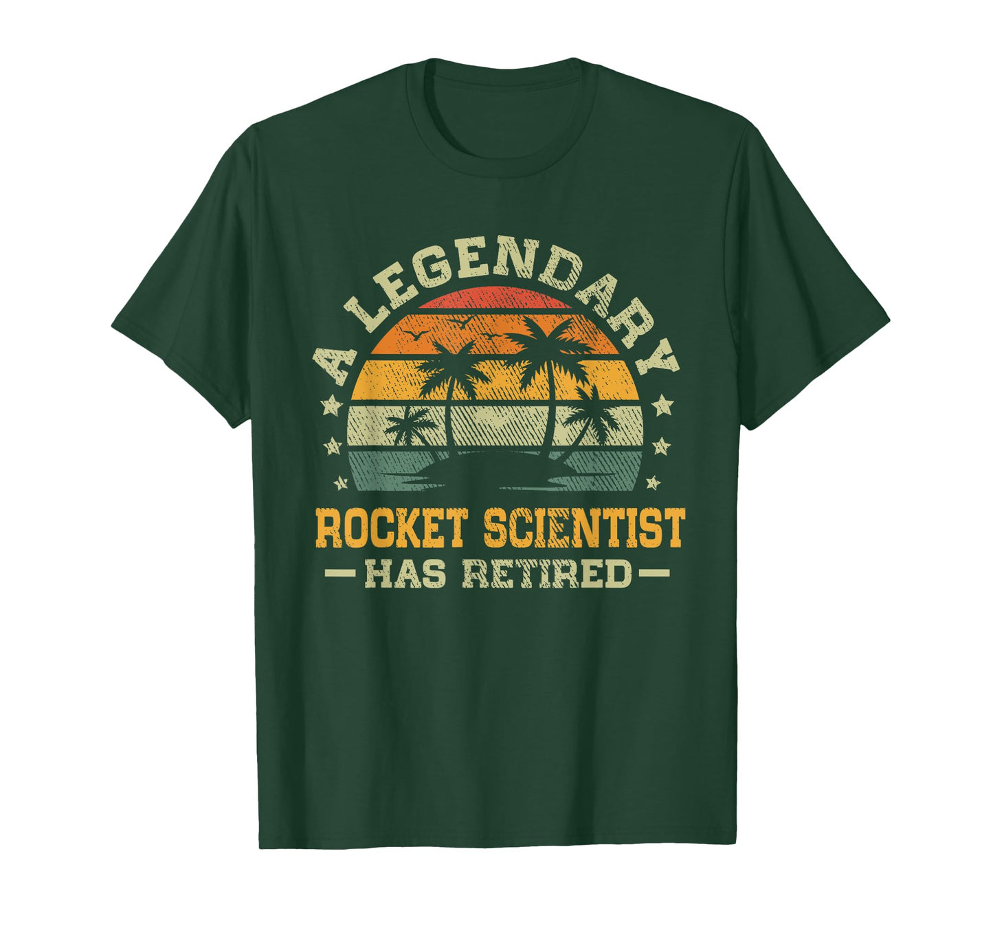 Sunset Retirement A Legendary Rocket Scientist Has Retired T-Shirt
