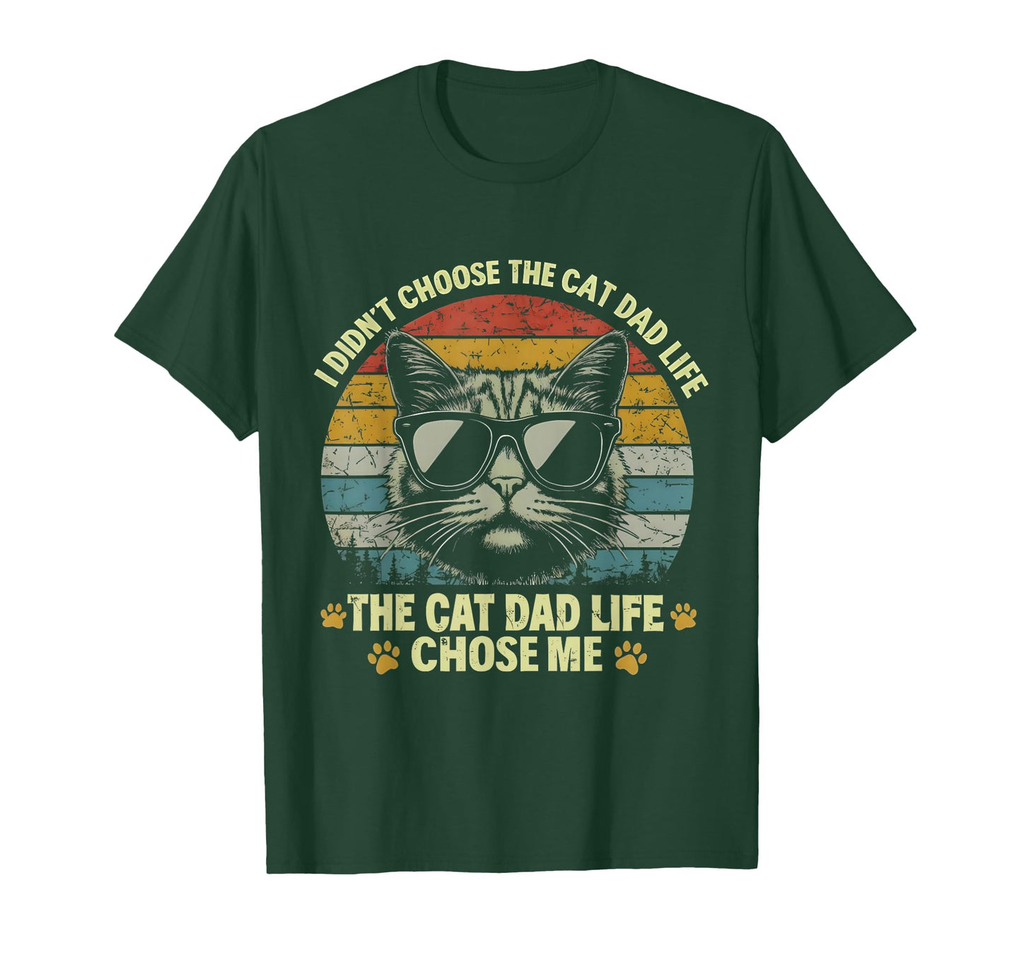 Men I Didn't Vote for Cat Dad's Life T-Shirt