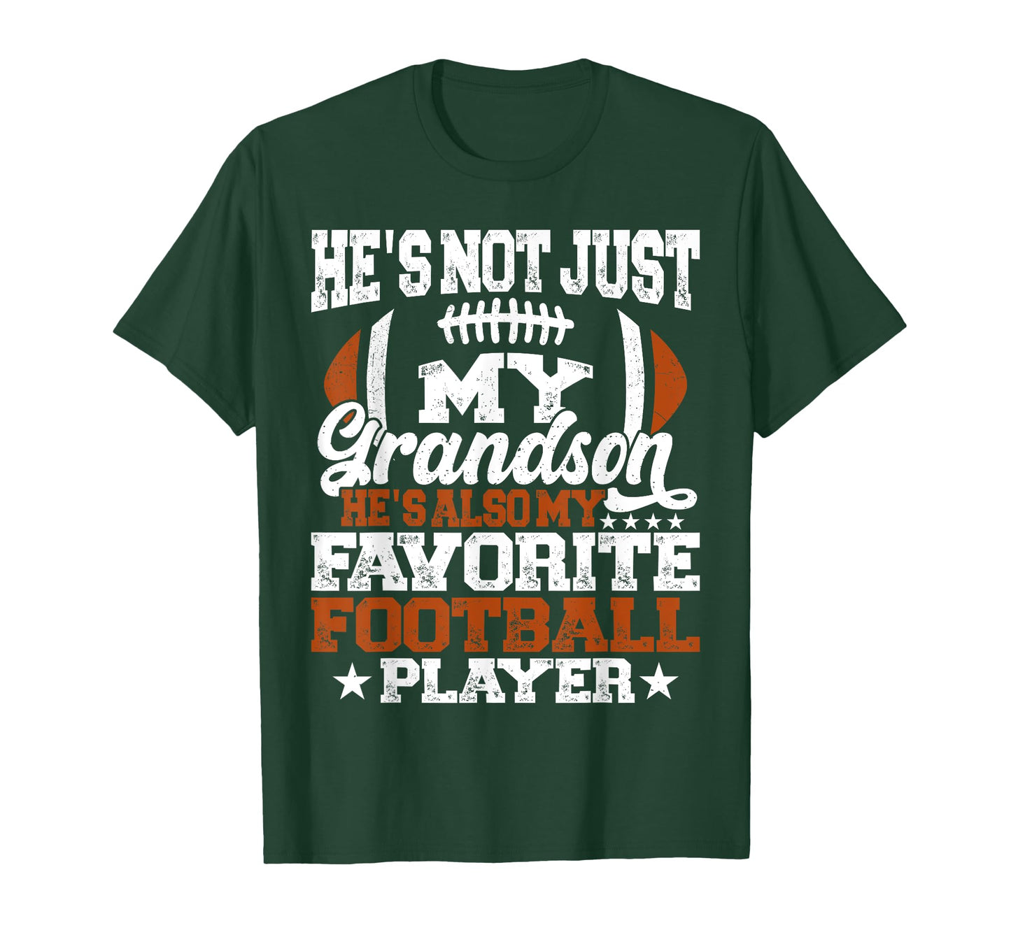 He's Not Just My Grandson He's my Favorite Football Player T-Shirt