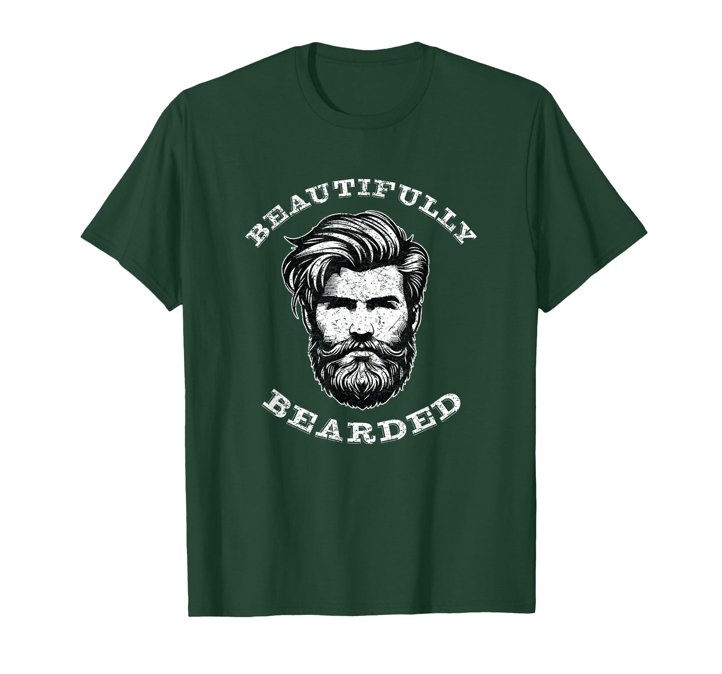 Beautifully Bearded, Barber Gift, Beautiful Beard T-Shirt