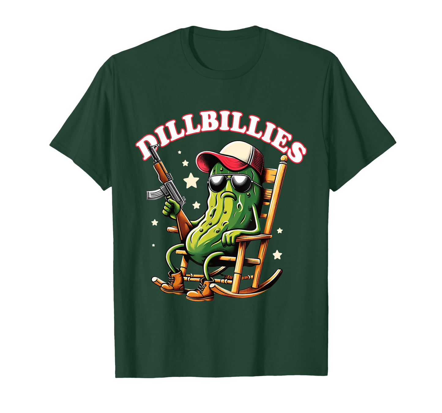 Dillbillies Funny Redneck Farm Country Life Pickle Lover Tee T-Shirt