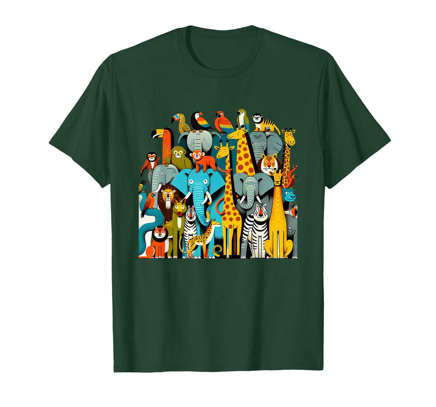 Jungle Jamboree Wildlife Birthday Safari Birthday 090CWU T-Shirt