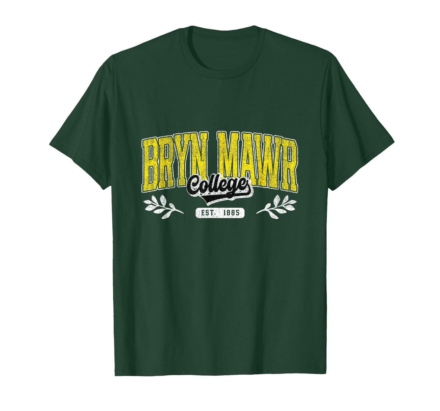 Vintage Bryn MAWR Arch Athletic Sports Tee Men Women T-Shirt