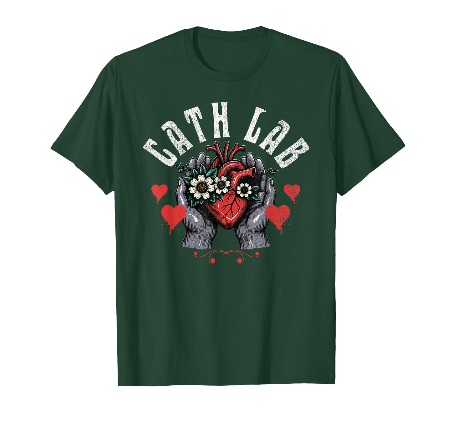 Cath Lab Life - Hands & Hearts T-Shirt