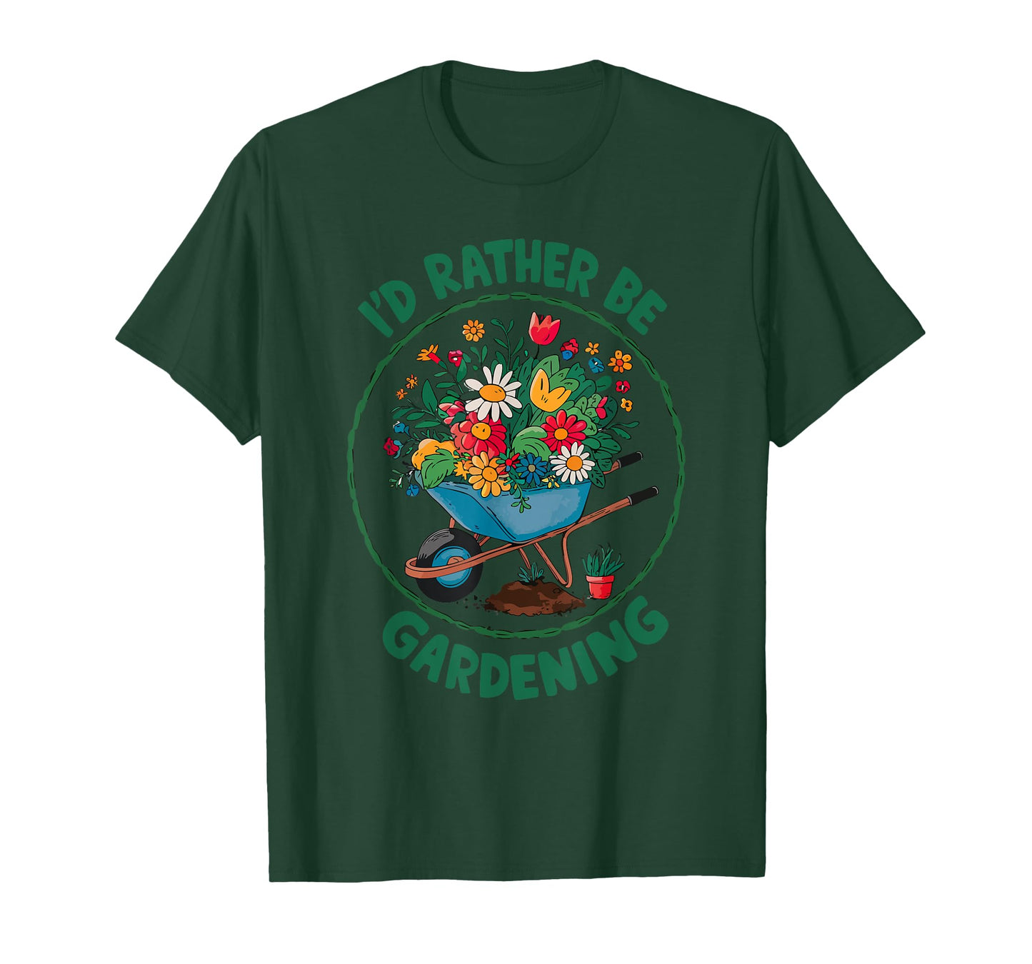 Gardening Funny Gardener Plant Garden Life Farmer T-Shirt