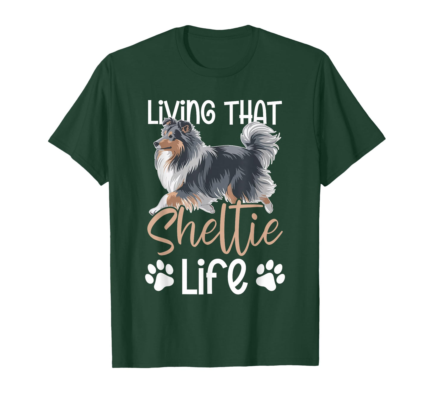 Sheltie Shetland Sheepdog Dog T-Shirt