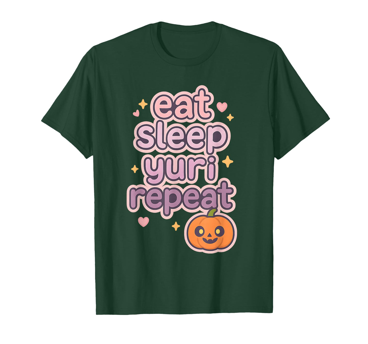 Eat Sleep Yuri Repeat Girl's Love Manga Anime Gifts T-Shirt