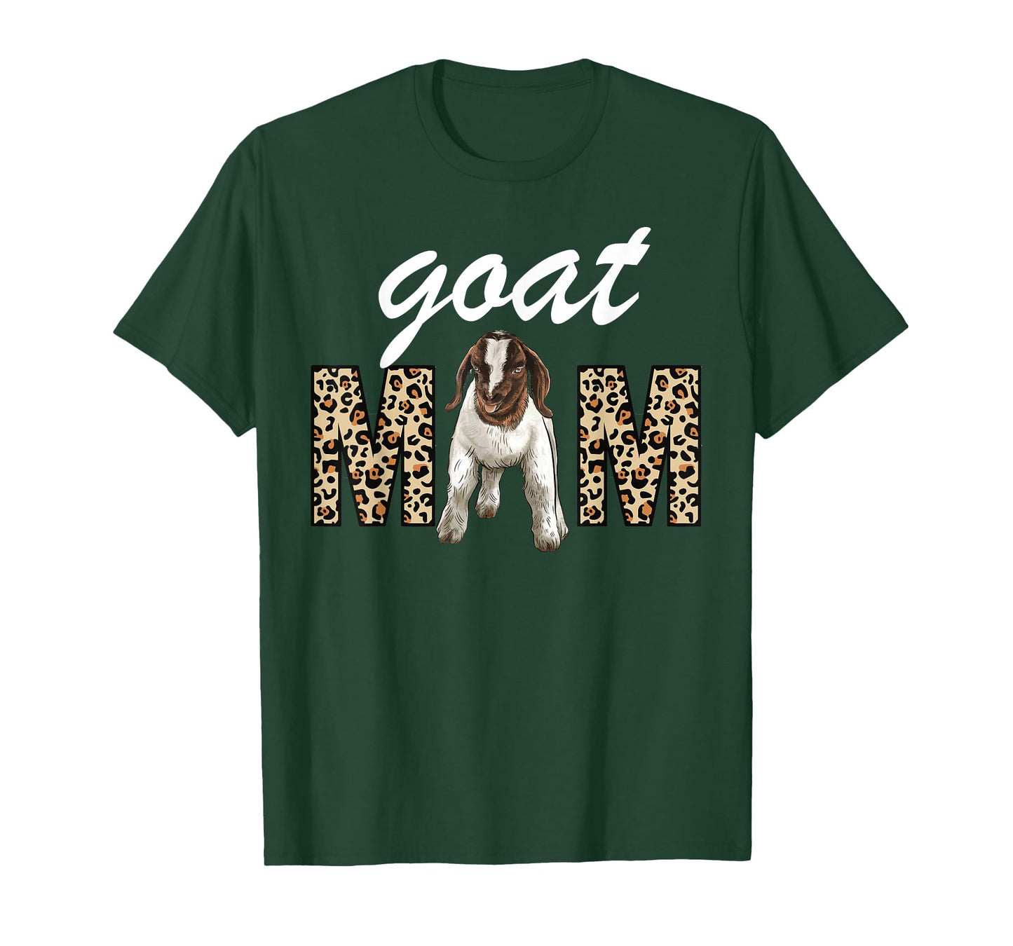 Show Boer Goat mom leopard, Boer Goat mom T-Shirt