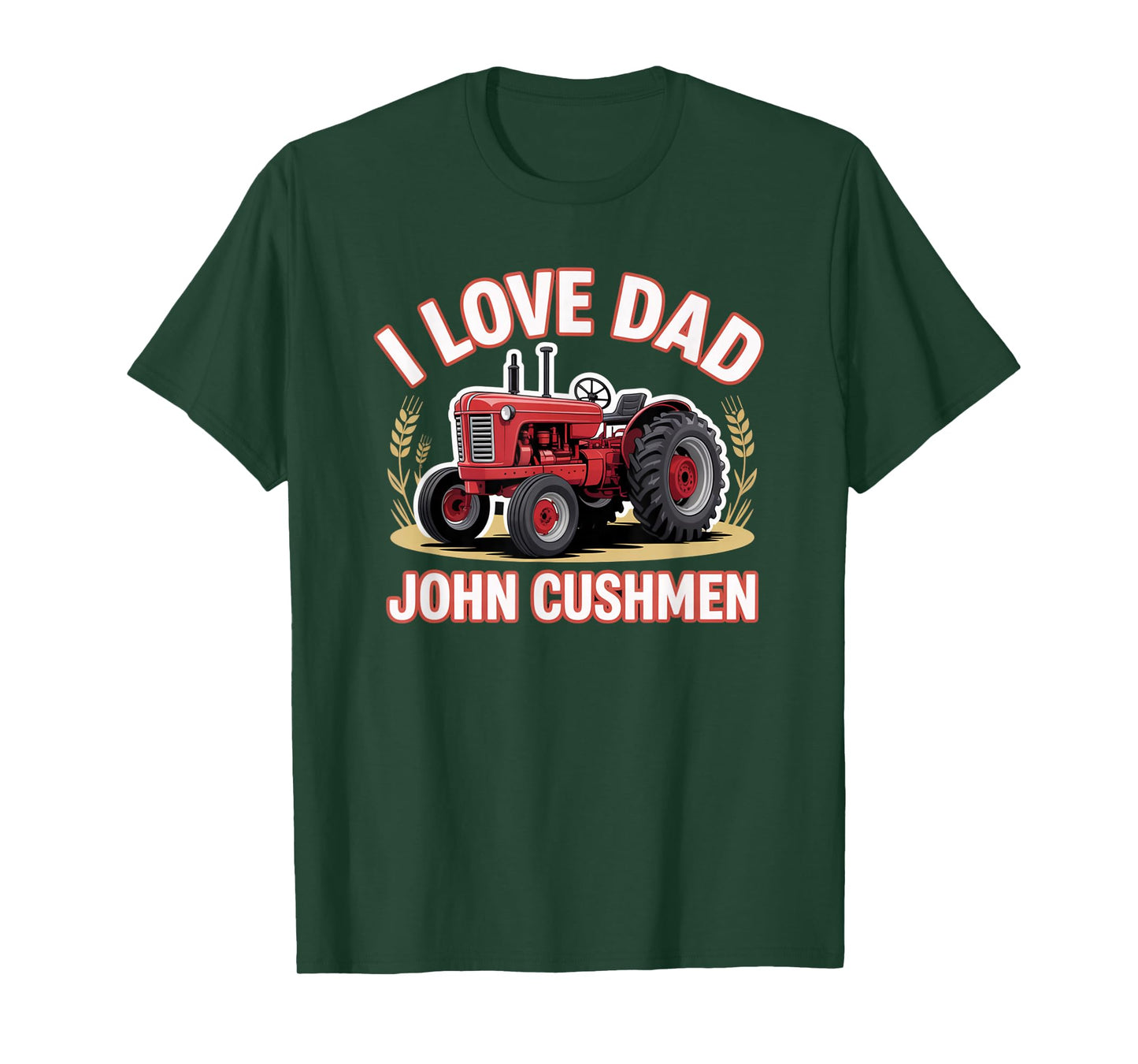 Cushmen Tractor Design T-Shirt