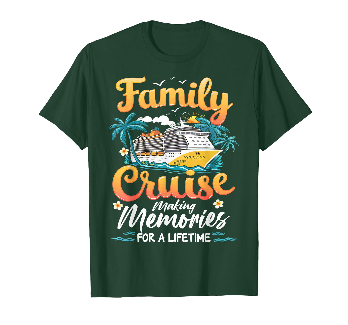 Cruise Party Vacation Trip Family Matching Outfit. Unisex Family Cruise 2025 Summer Vacation T-Shirt