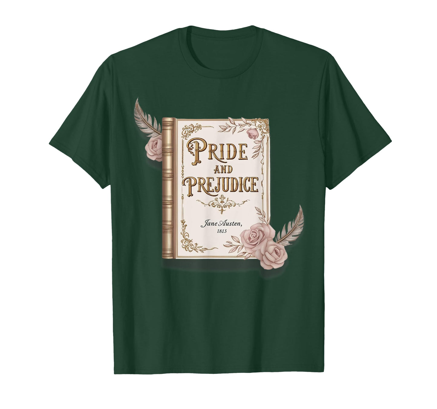 Jane Austen, Pride and Prejudice and Mr Darcy Book Lovers T-Shirt
