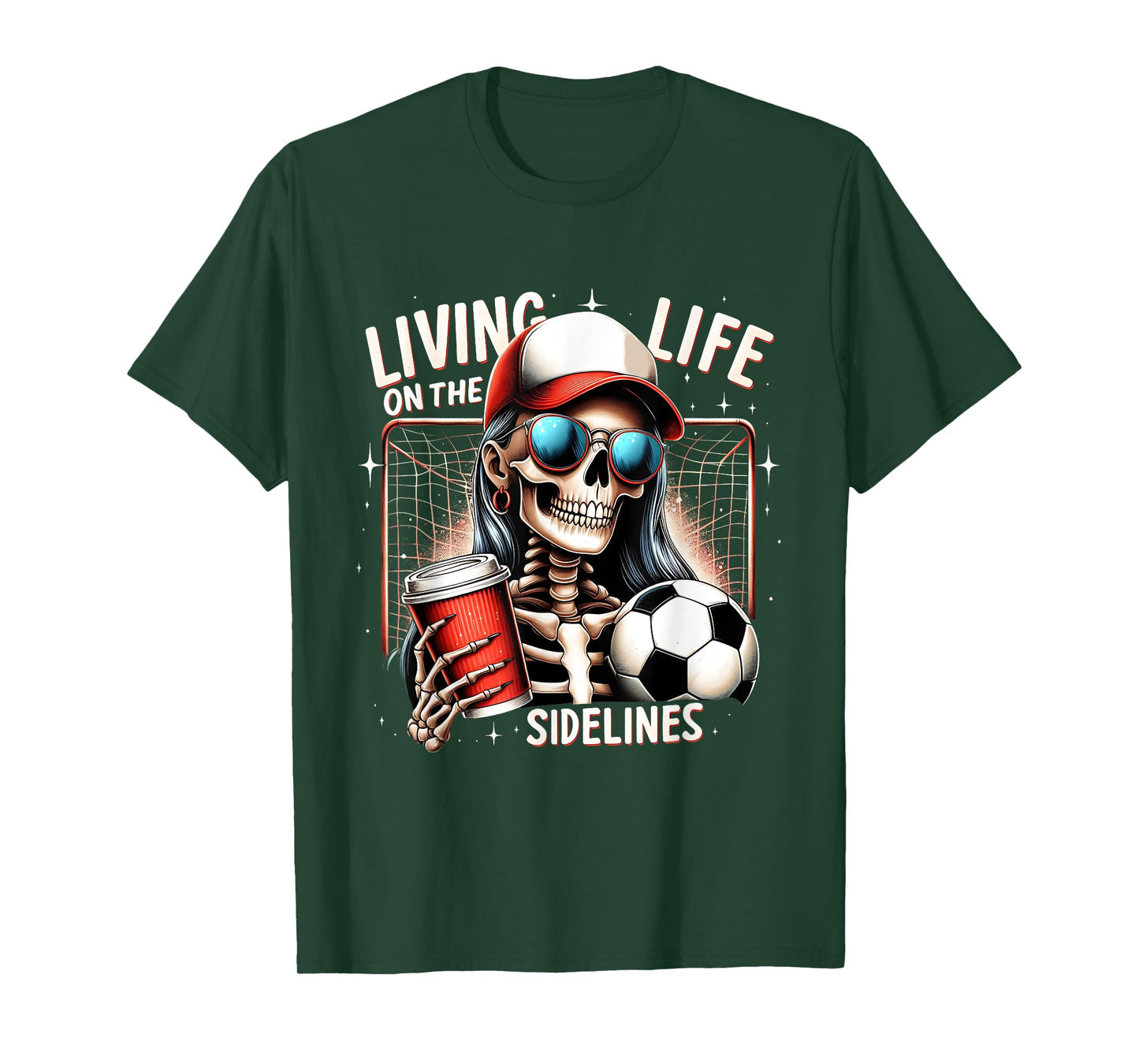 Soccer Mama Mom Life On The Sidelines Mother's Day Mommy T-Shirt