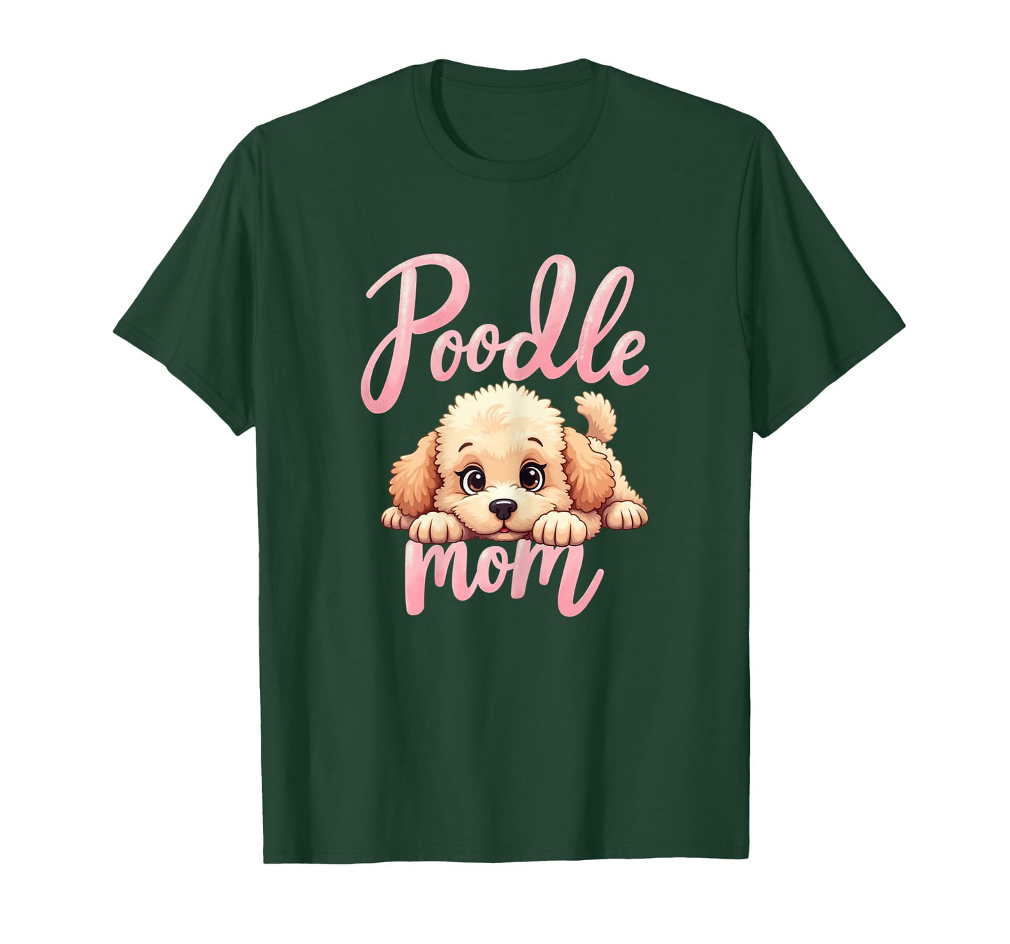 Poodle Mom Dog Poodle Mama Cute Puppy T-Shirt