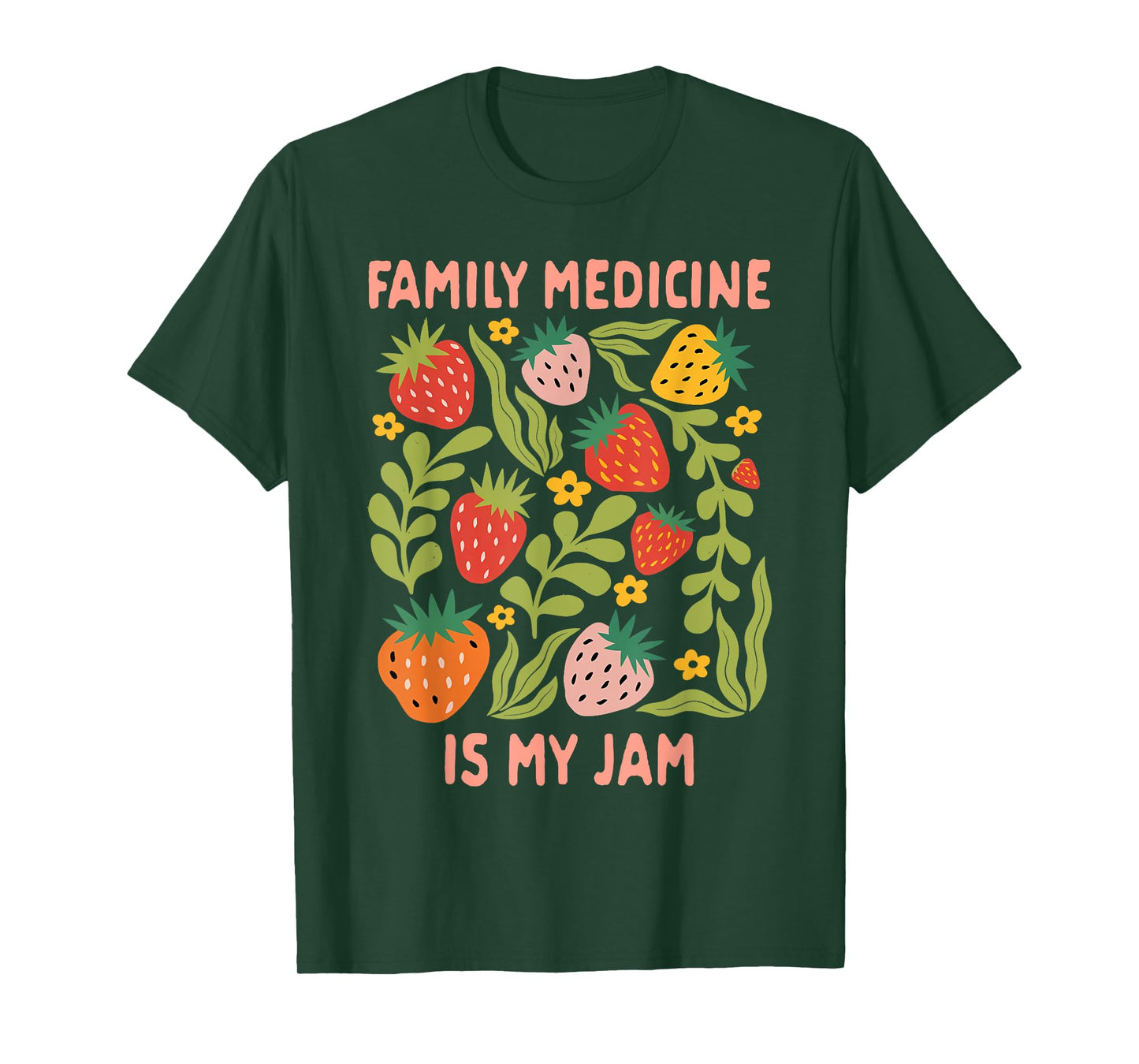 Family Medicine Is My Jam PAs Healthcare Medical Student T-Shirt
