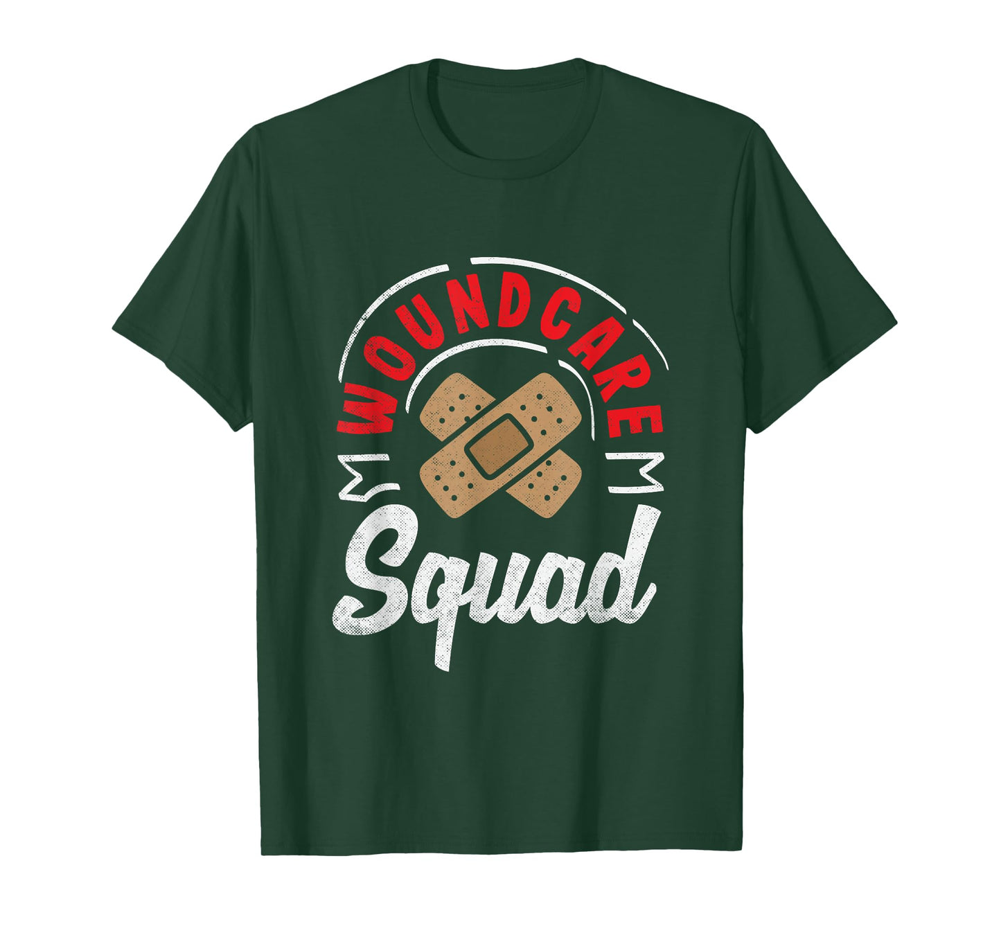 Wound Care Nurse Woundcare Squad Funny Ostomy Nurse T-Shirt