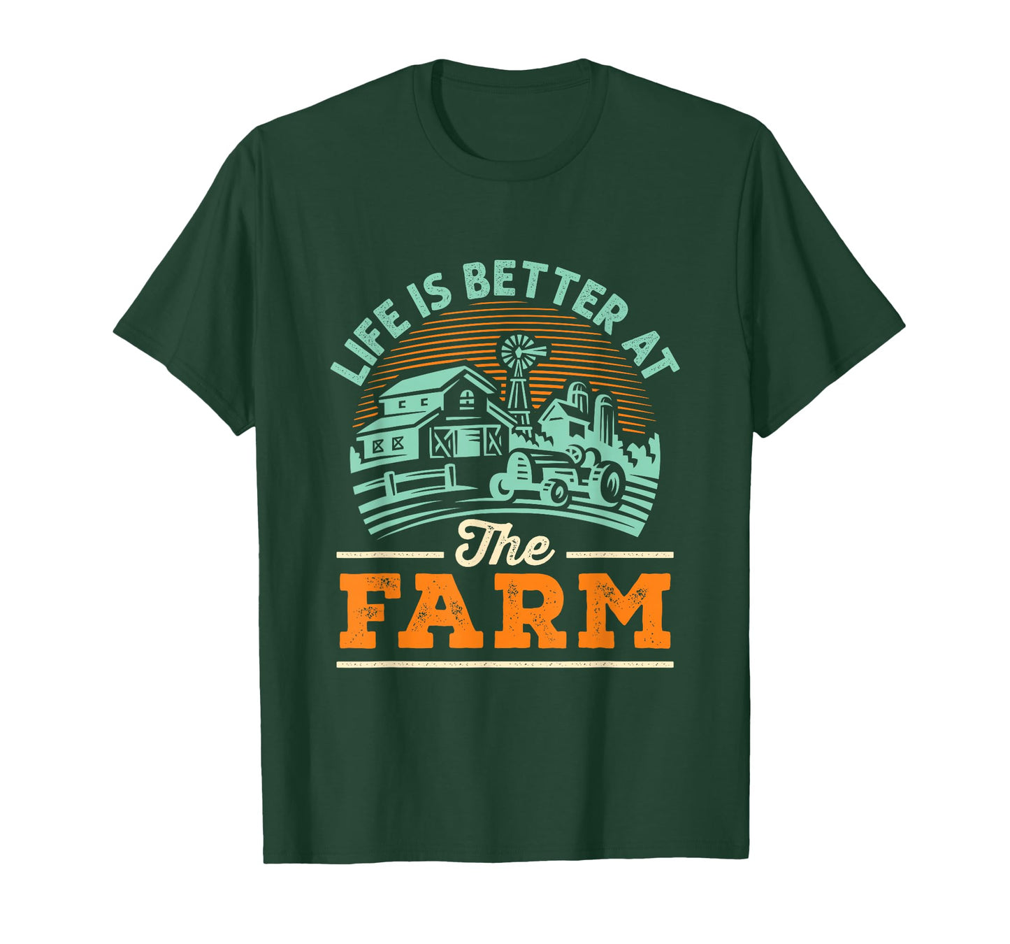 Life is Better at The Farm Local Farming T-Shirt
