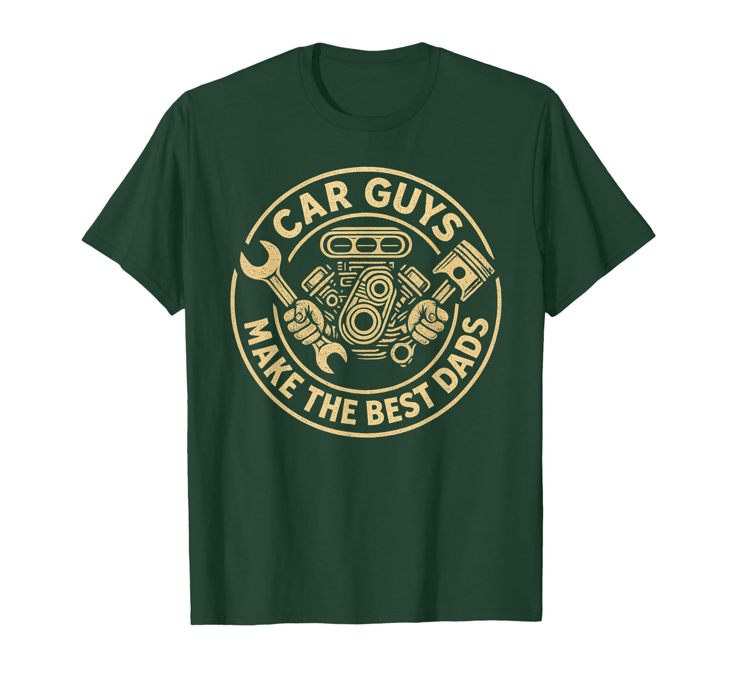 Car Guys Make The Best Dads, Funny Garage Mechanic dad T-Shirt
