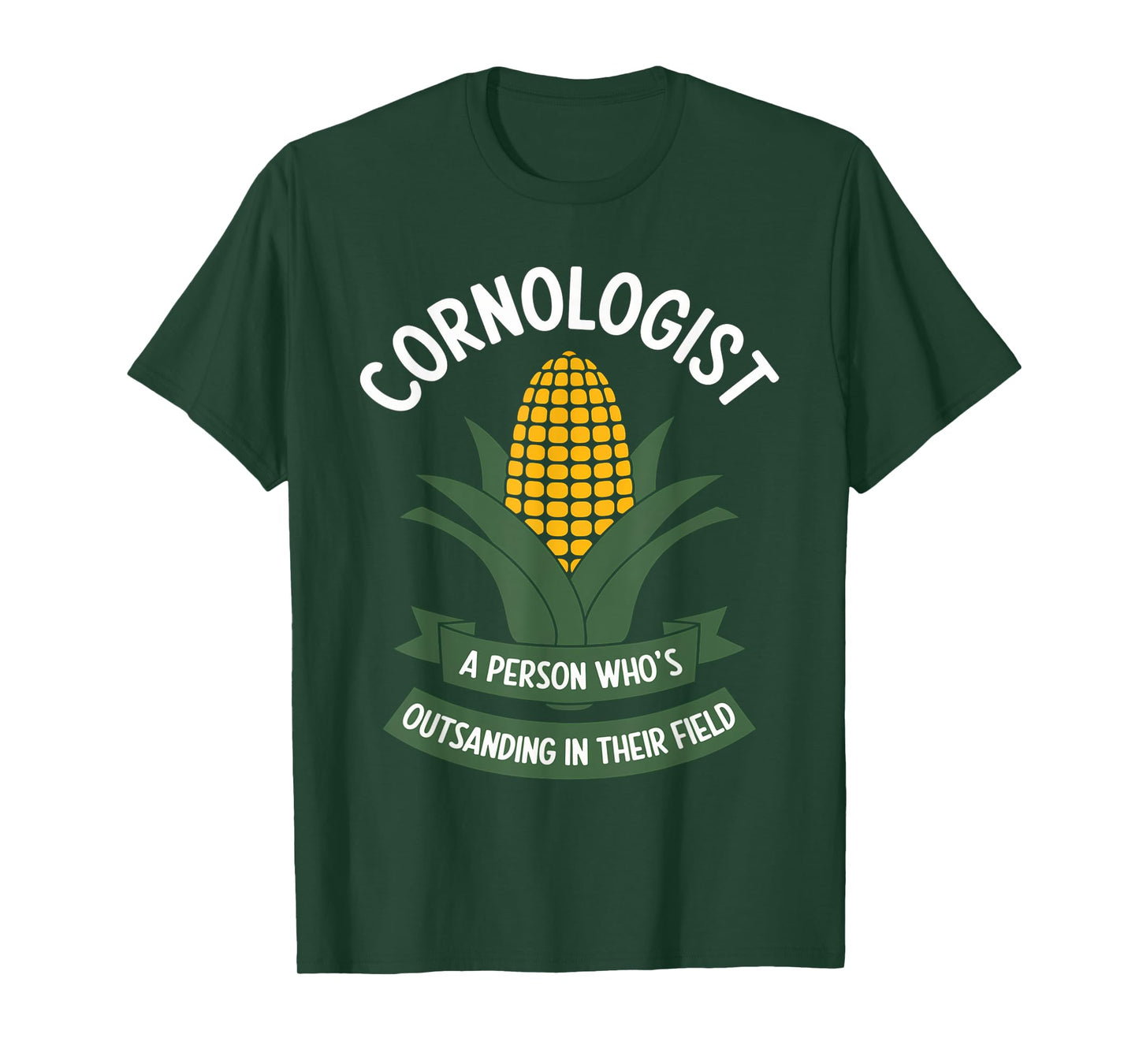 Funny Farming Saying Cornologist Definition Corn Farmer Men T-Shirt
