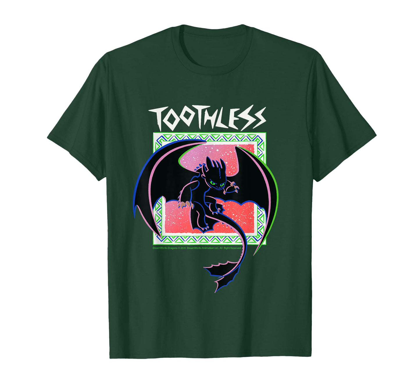 Toothless How to Train Your Dragon Movie 2025 T-Shirt