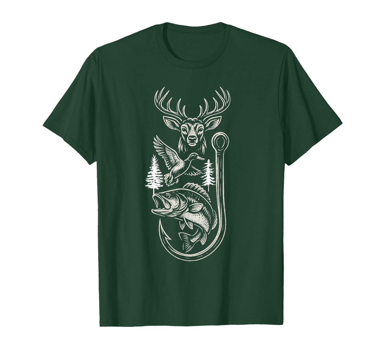 Hunting, Fishing, Wildlife, and Outdoors Apparel for Men T-Shirt
