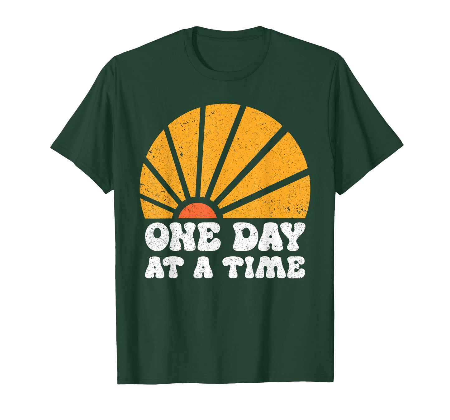 Vintage Motivational One Day At A Time Inspirational Quotes T-Shirt