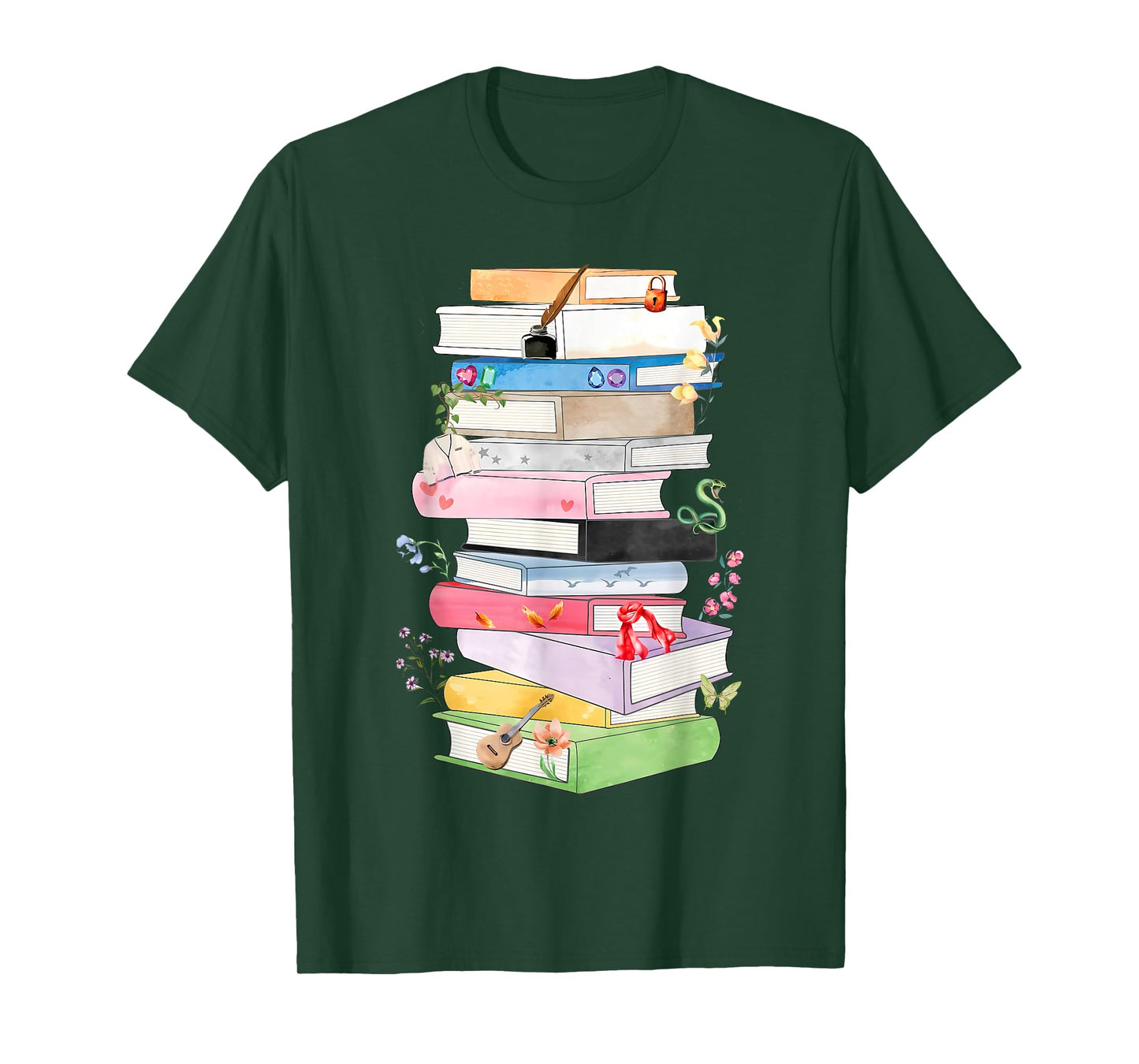 Life of A Reader Funny Book Lovers Book Nerds Bookworm T-Shirt