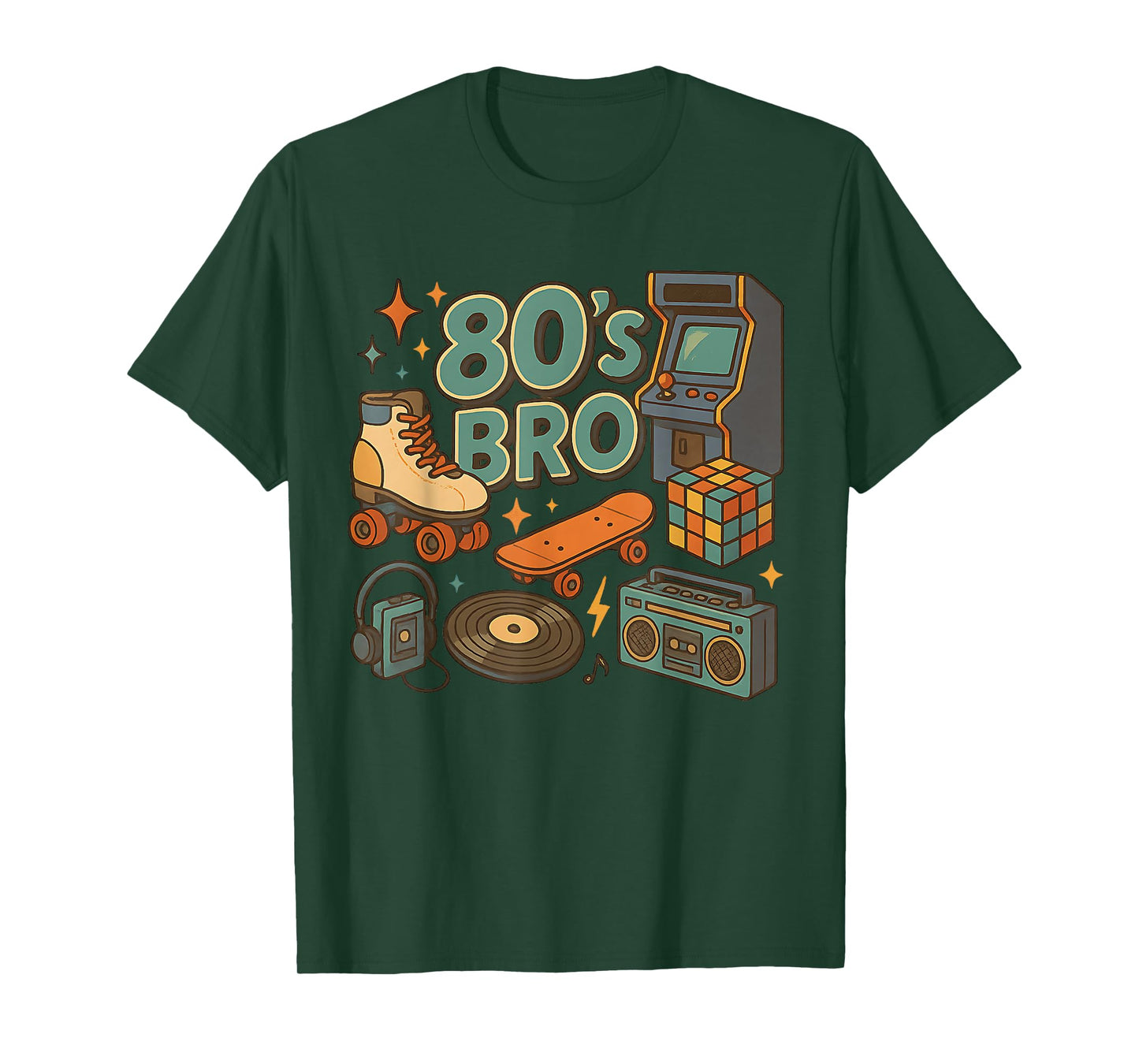 Old School 80s Bro Vintage Throwback 80's Vibe T-Shirt