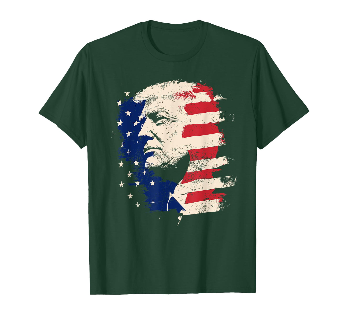 President Trump Portrait Vintage T-Shirt