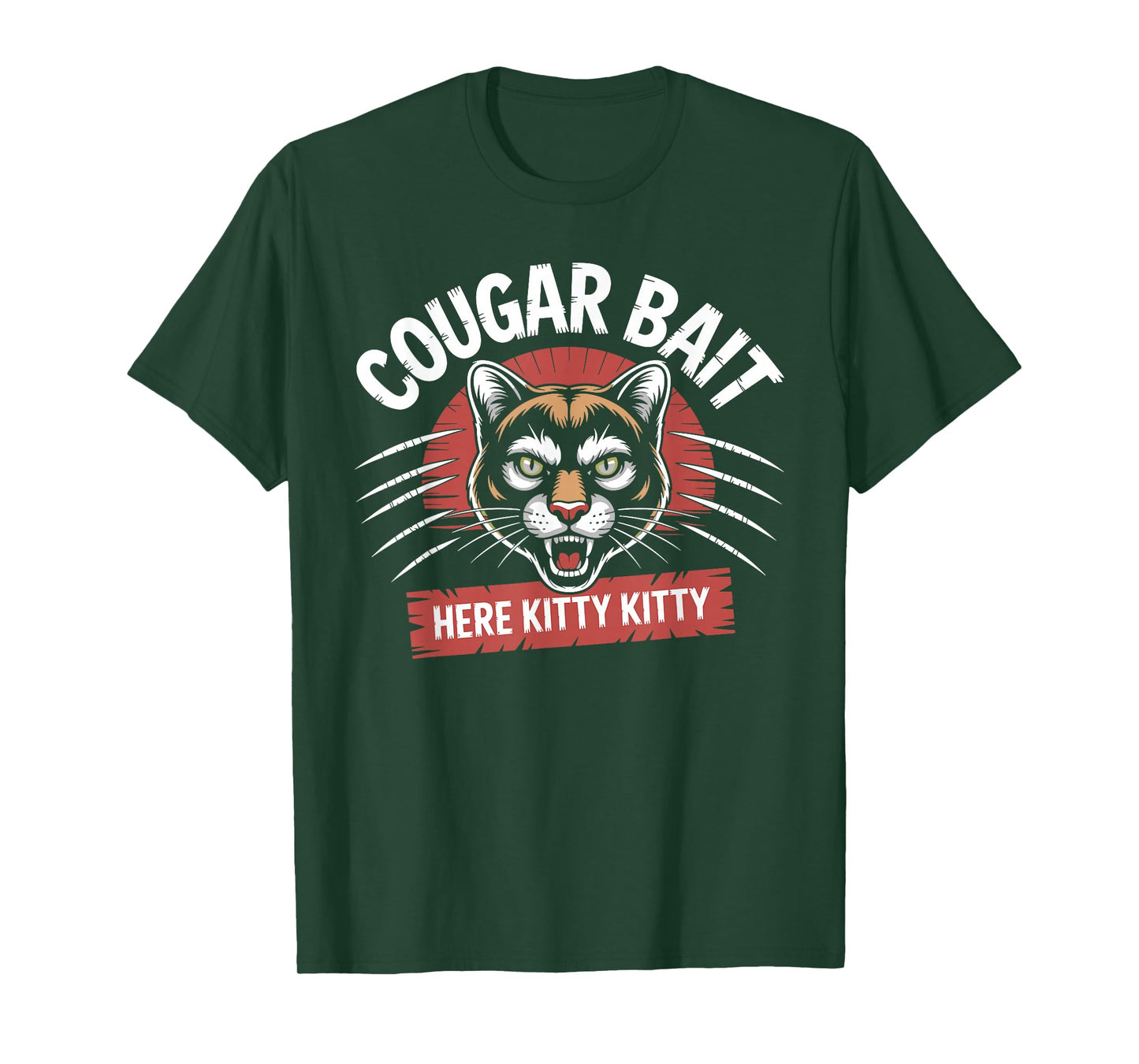 Cougar Bait Shirt Funny Cougars T Shirts Funny Cougar T-Shirt