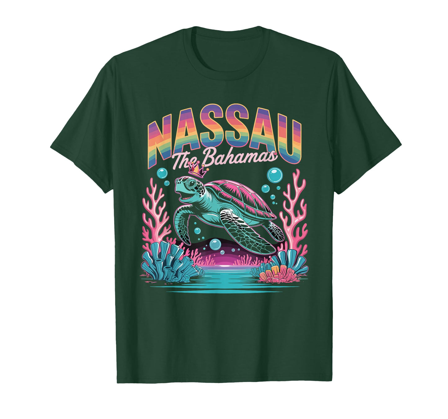 Nassau Bahamas Shirt Sea Turtle Bahamas Souvenirs Bahamas T-Shirt