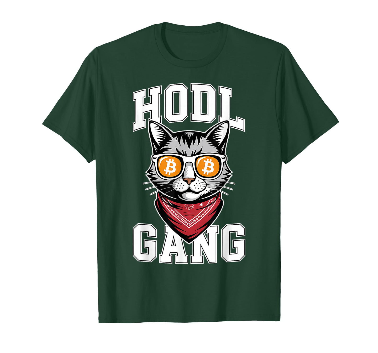 Bitcoin Cat HODL T-Shirt