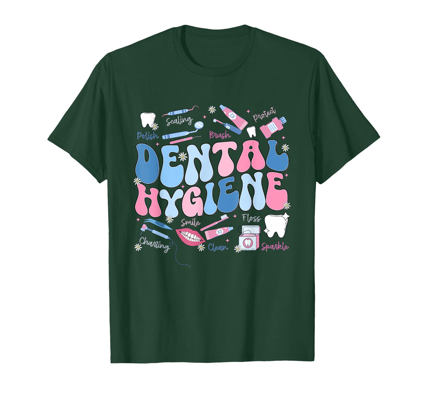 Funny Oral Hygiene National Dental Hygiene Month T-Shirt