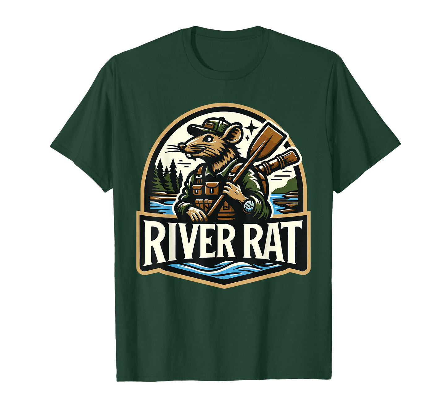 River Rat, River Life, River Adventures, River Rat T-Shirt