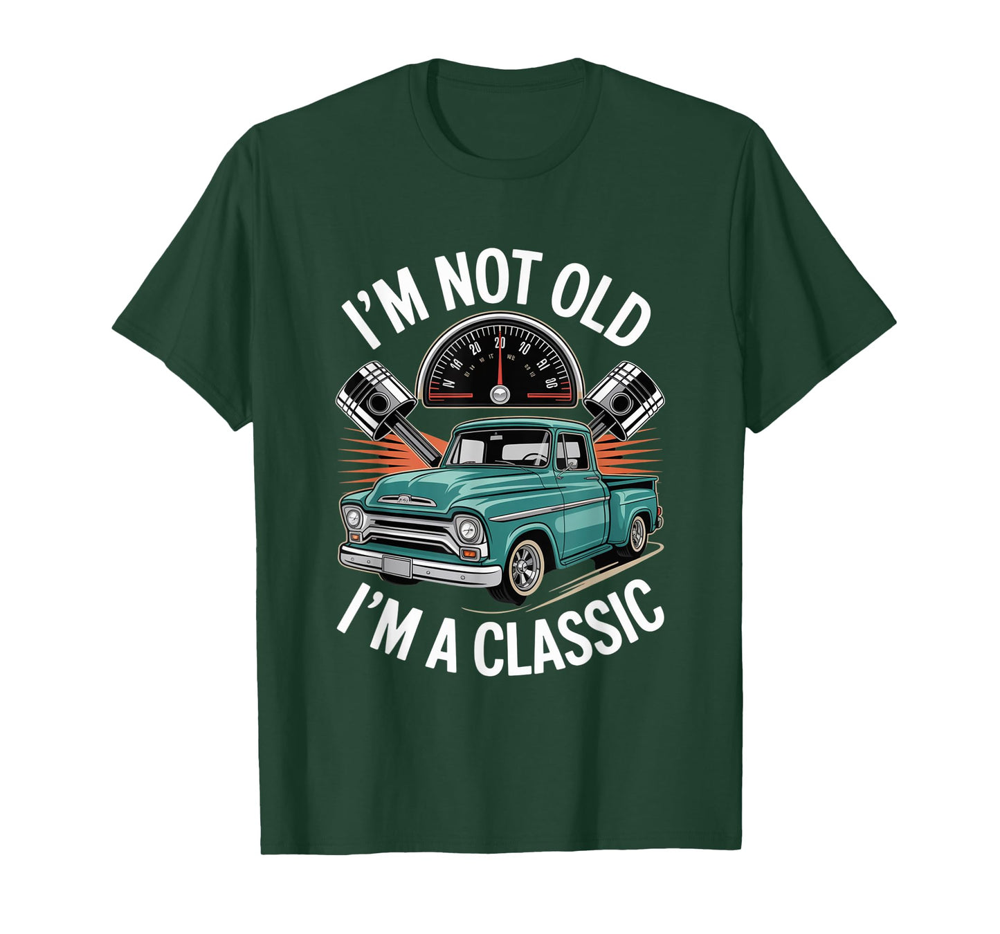 I'm Not Old I'm Classic Funny Vintage Aged to Perfection T-Shirt